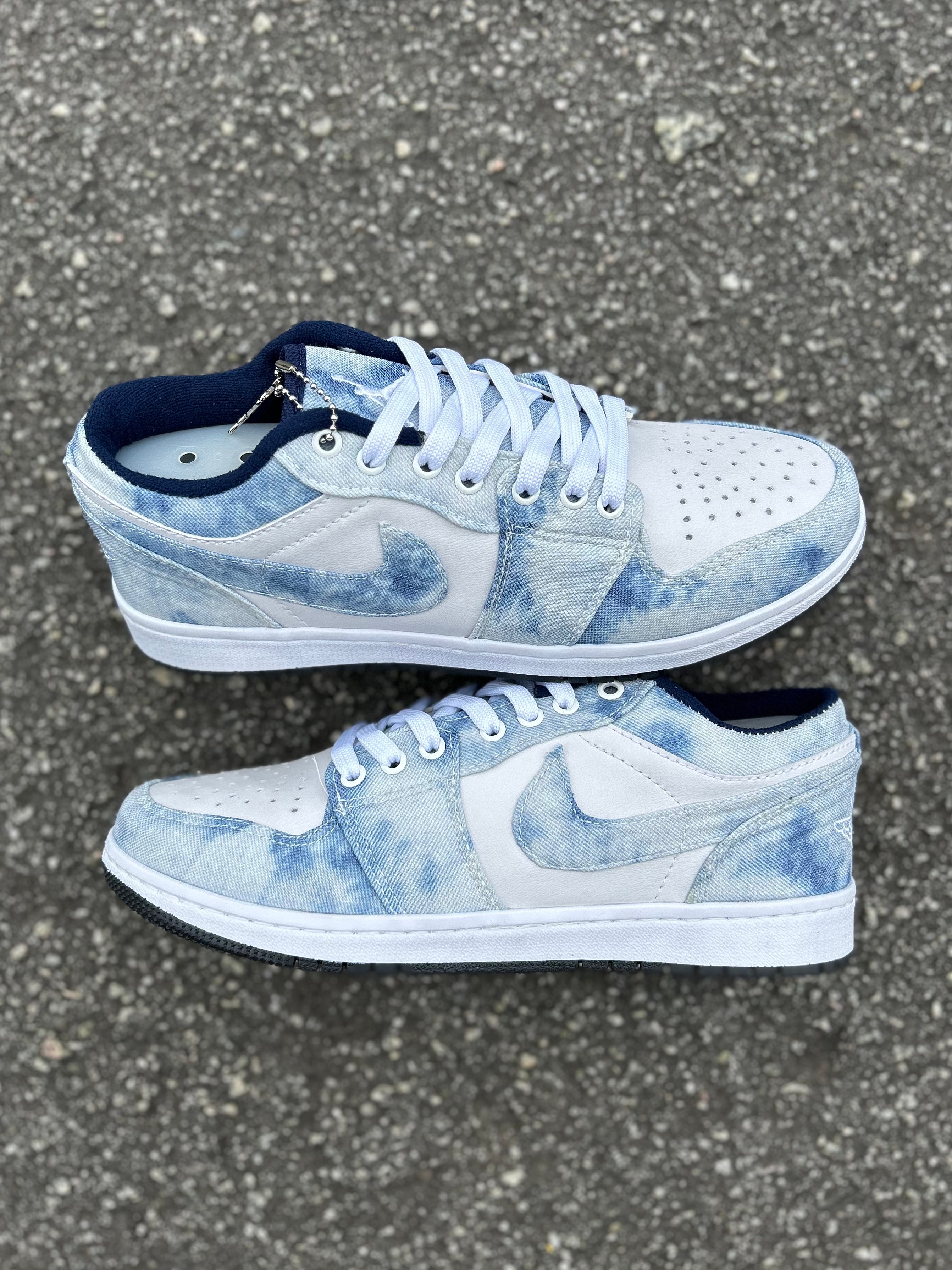 Air Jordan 1 Low - Washed Denim