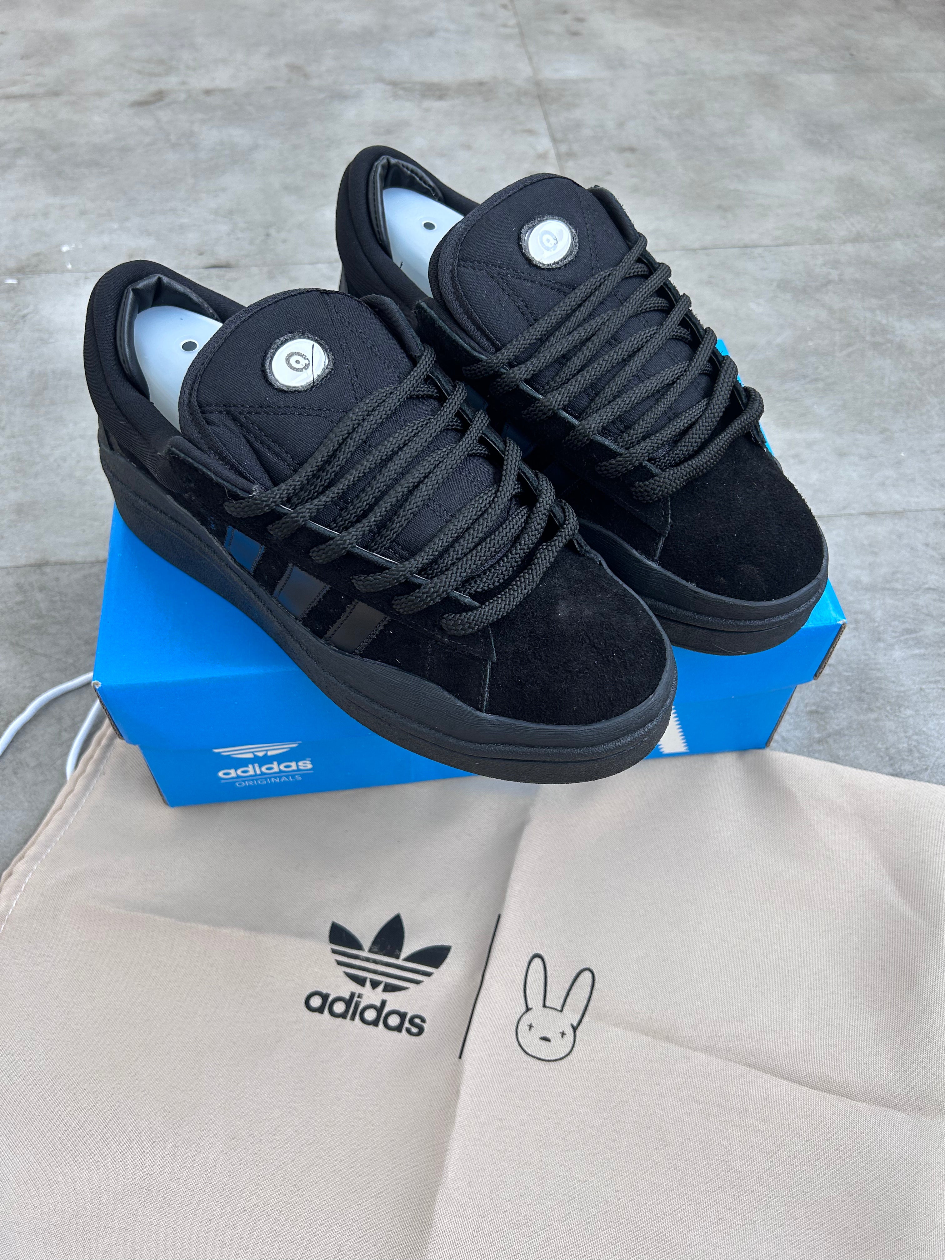 Adidas Campus x Bad Bunny Triple Black