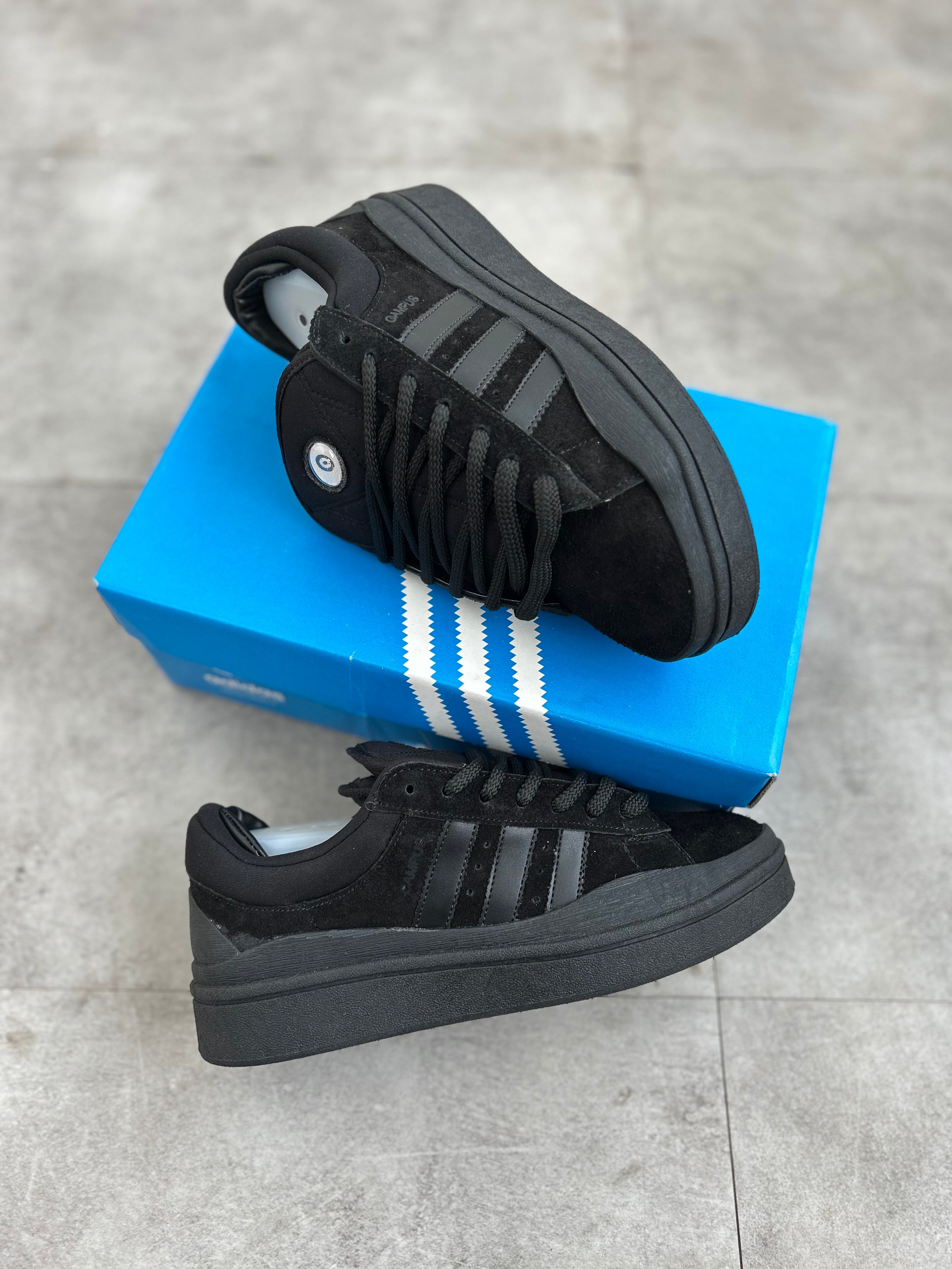 Adidas Campus x Bad Bunny Triple Black