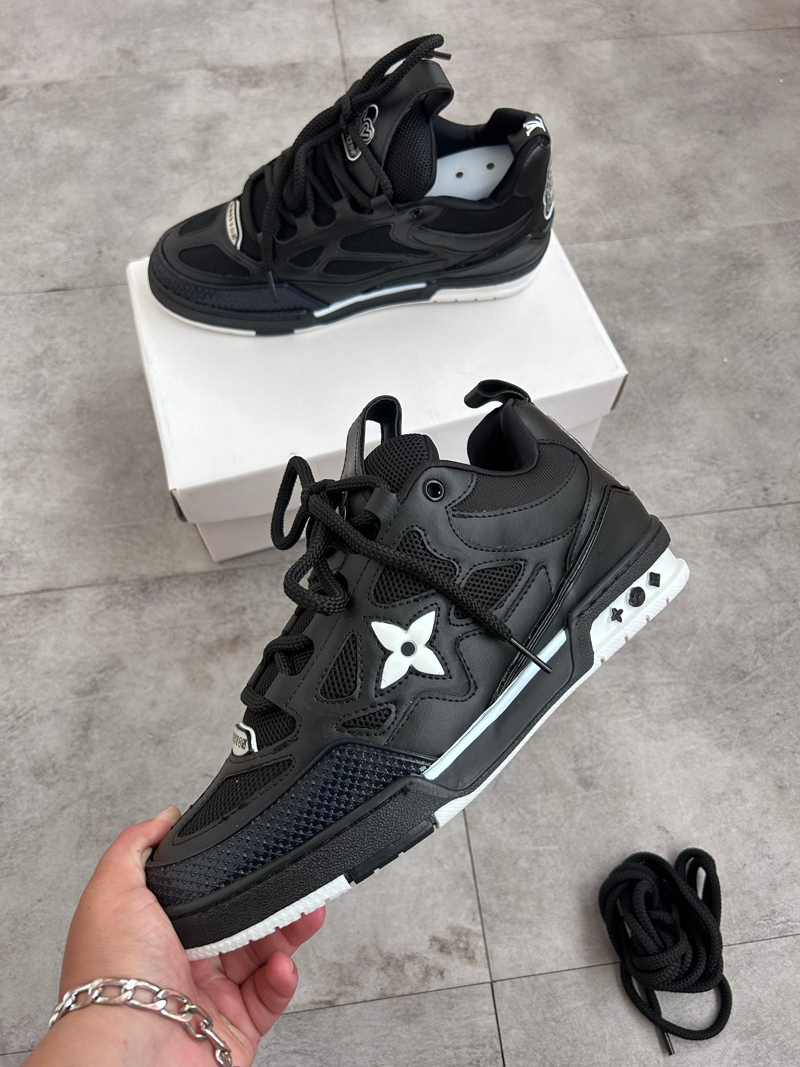 Louis Vuitton LV Skate Sneaker - Black/White
