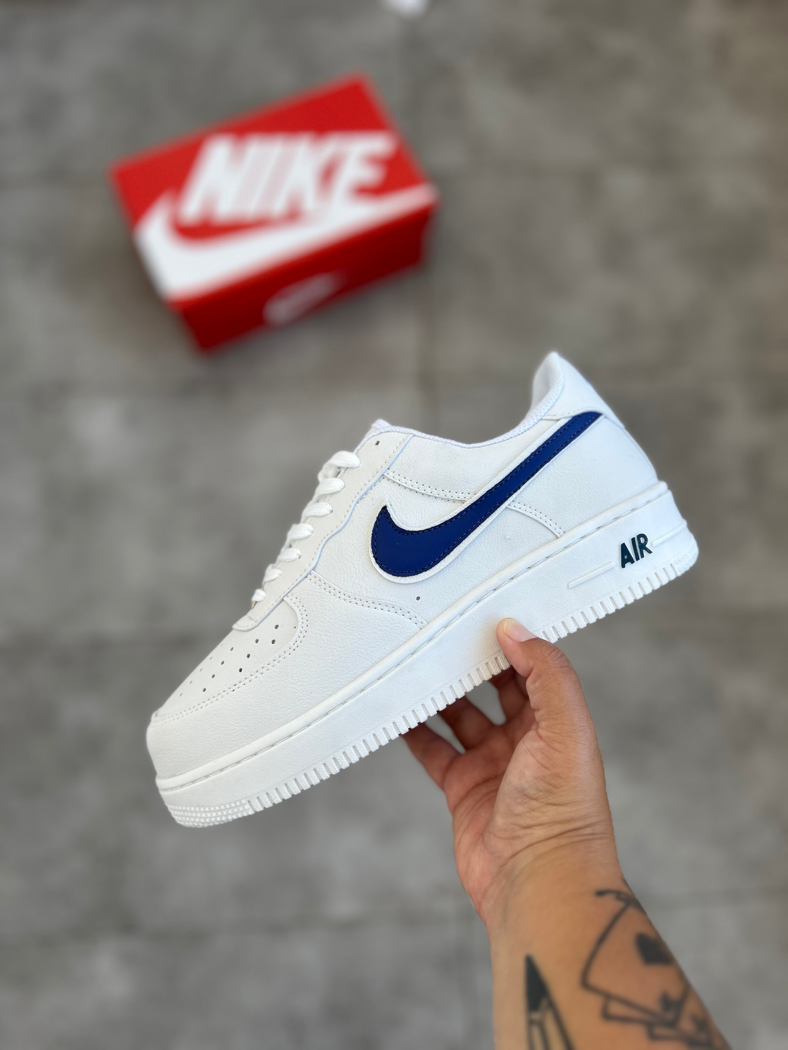 Nike Air Force 1 ’07 - White/Blue - Game Royal