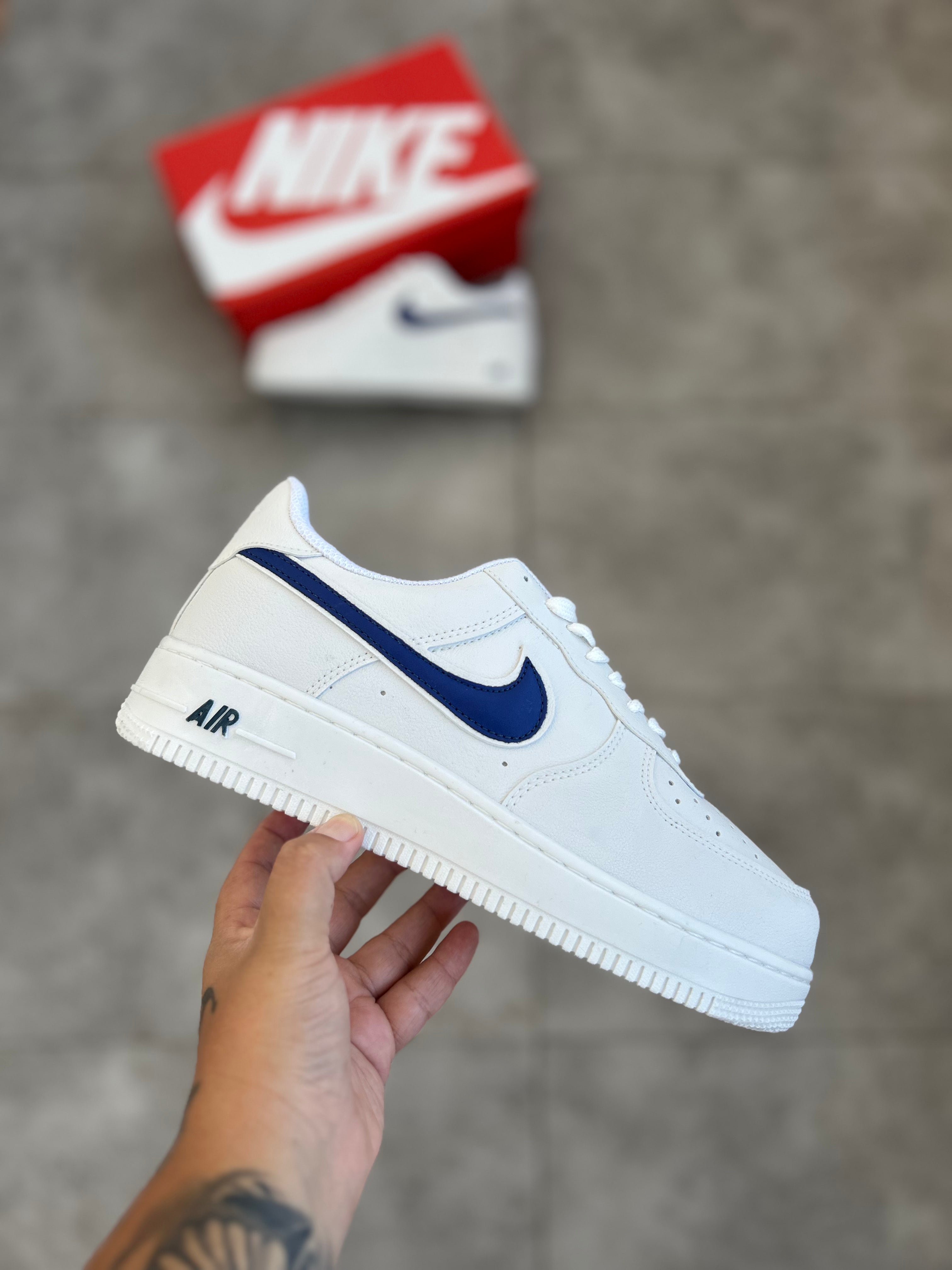 Nike Air Force 1 ’07 - White/Blue - Game Royal