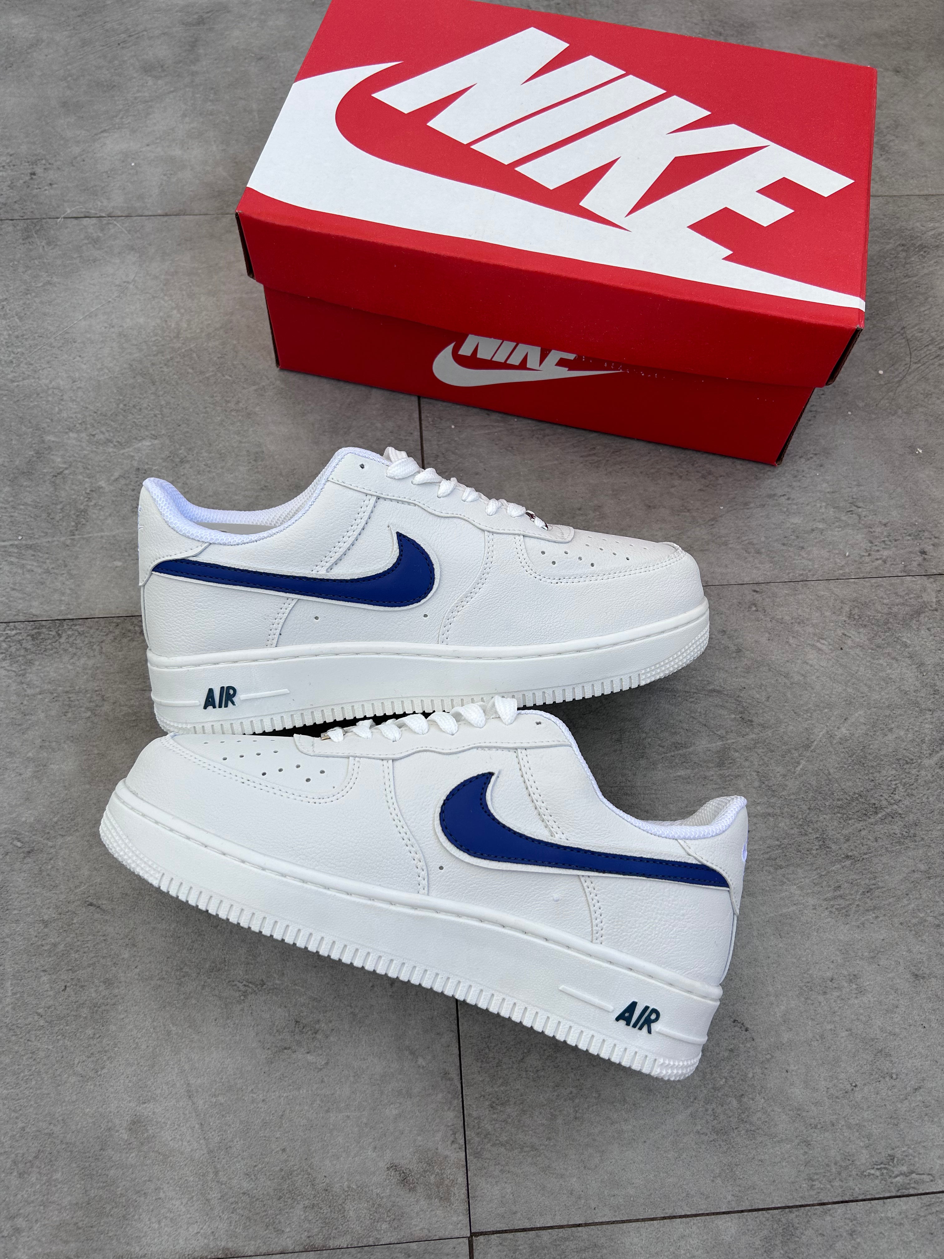 Nike Air Force 1 ’07 - White/Blue - Game Royal