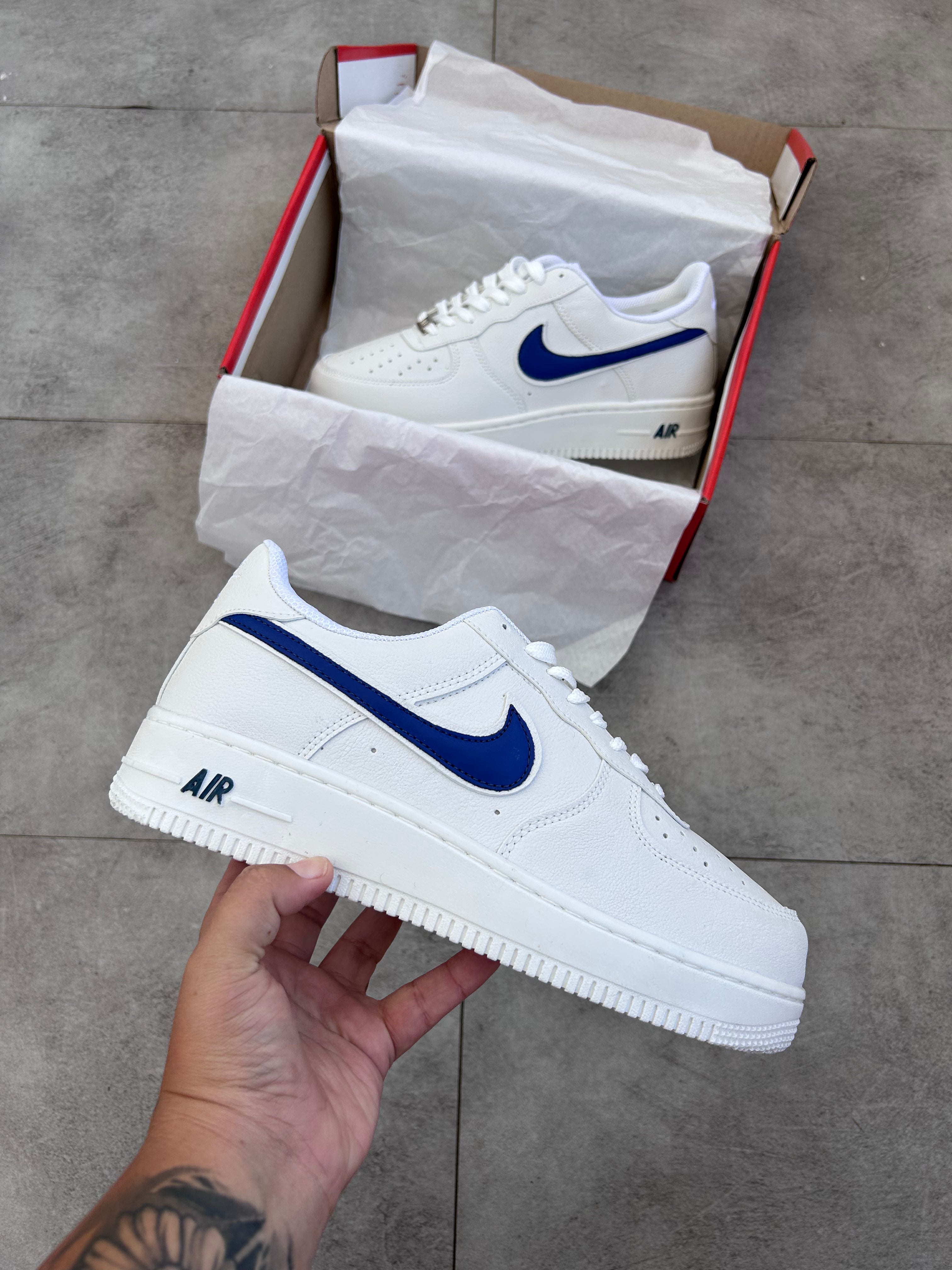Nike Air Force 1 ’07 - White/Blue - Game Royal