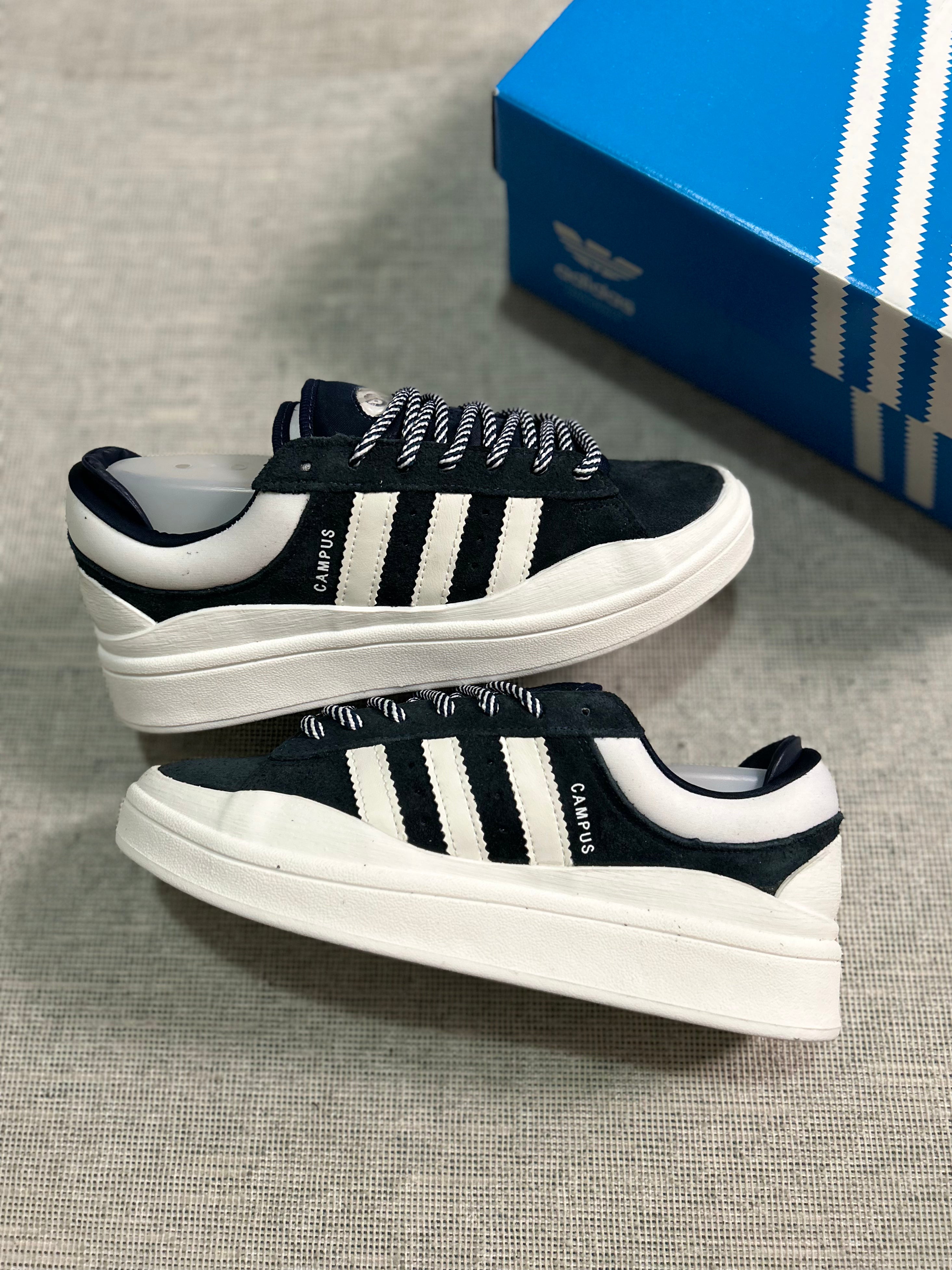 Adidas Campus x Bad Bunny Black White