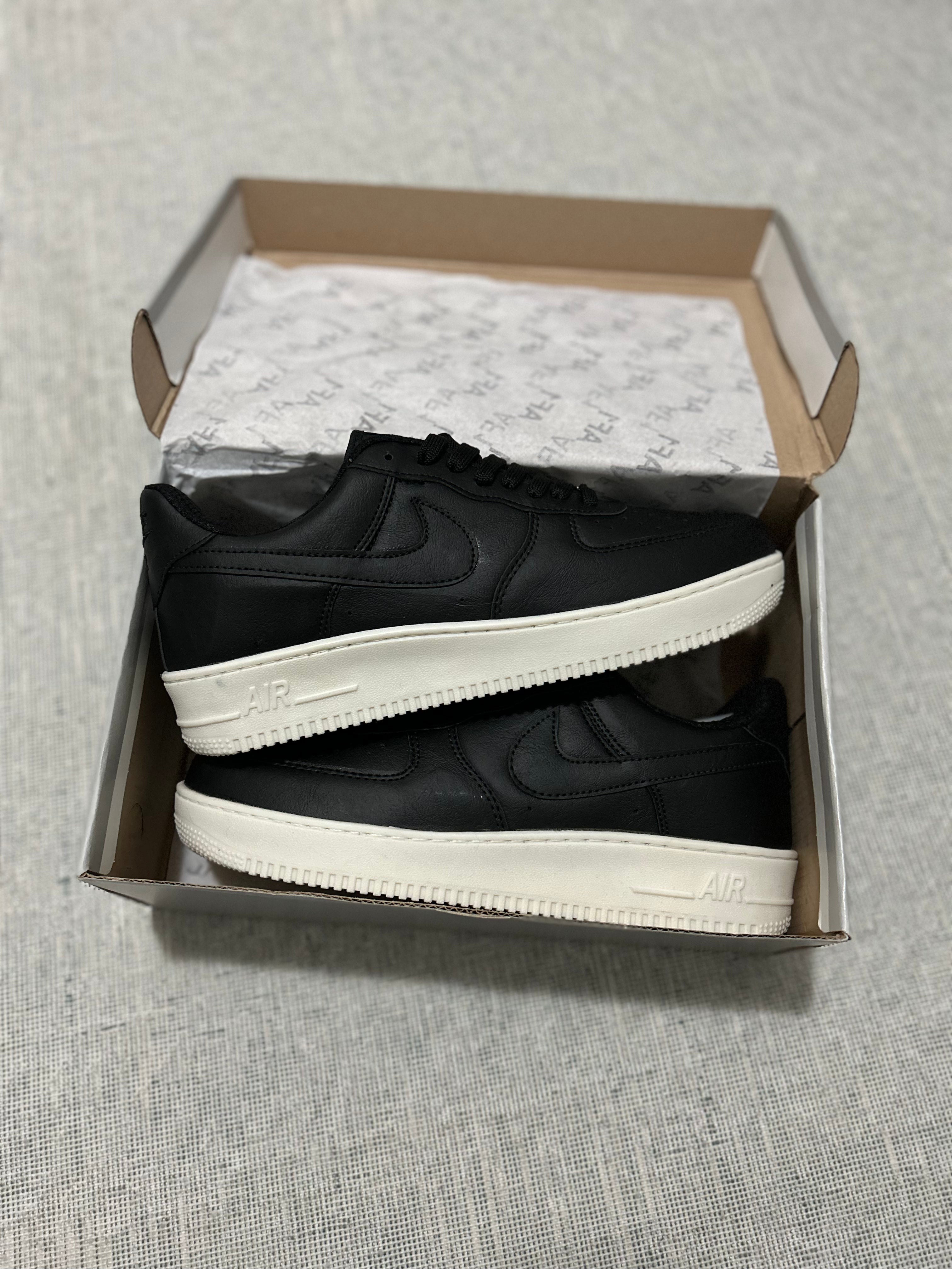 Nike Air Force 1 ’07 - Black/Black Sail