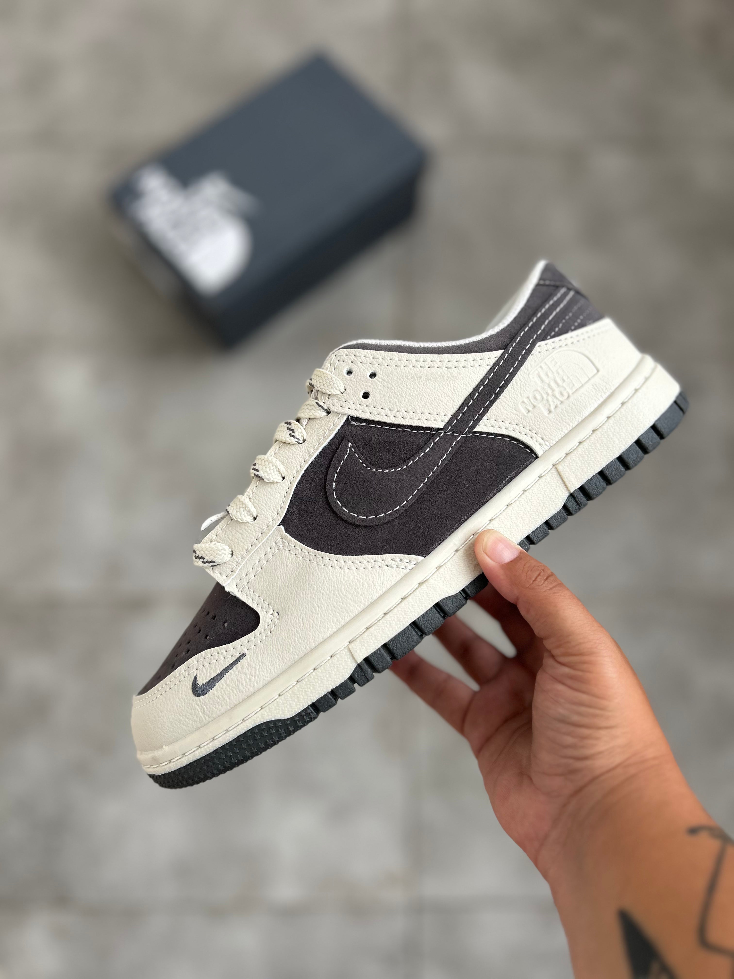 Nike Dunk Low x The North Face - Brown/Sail