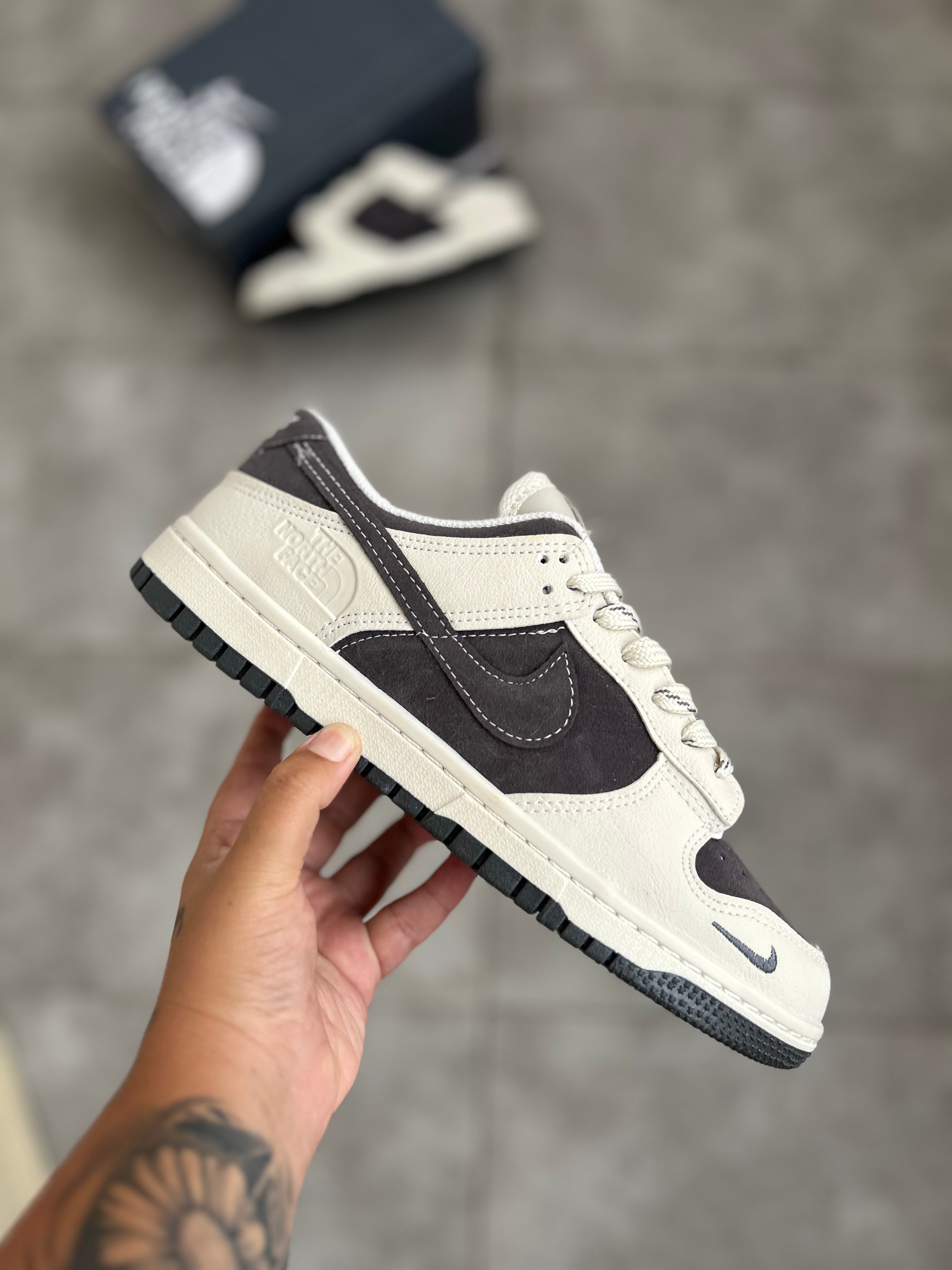 Nike Dunk Low x The North Face - Brown/Sail
