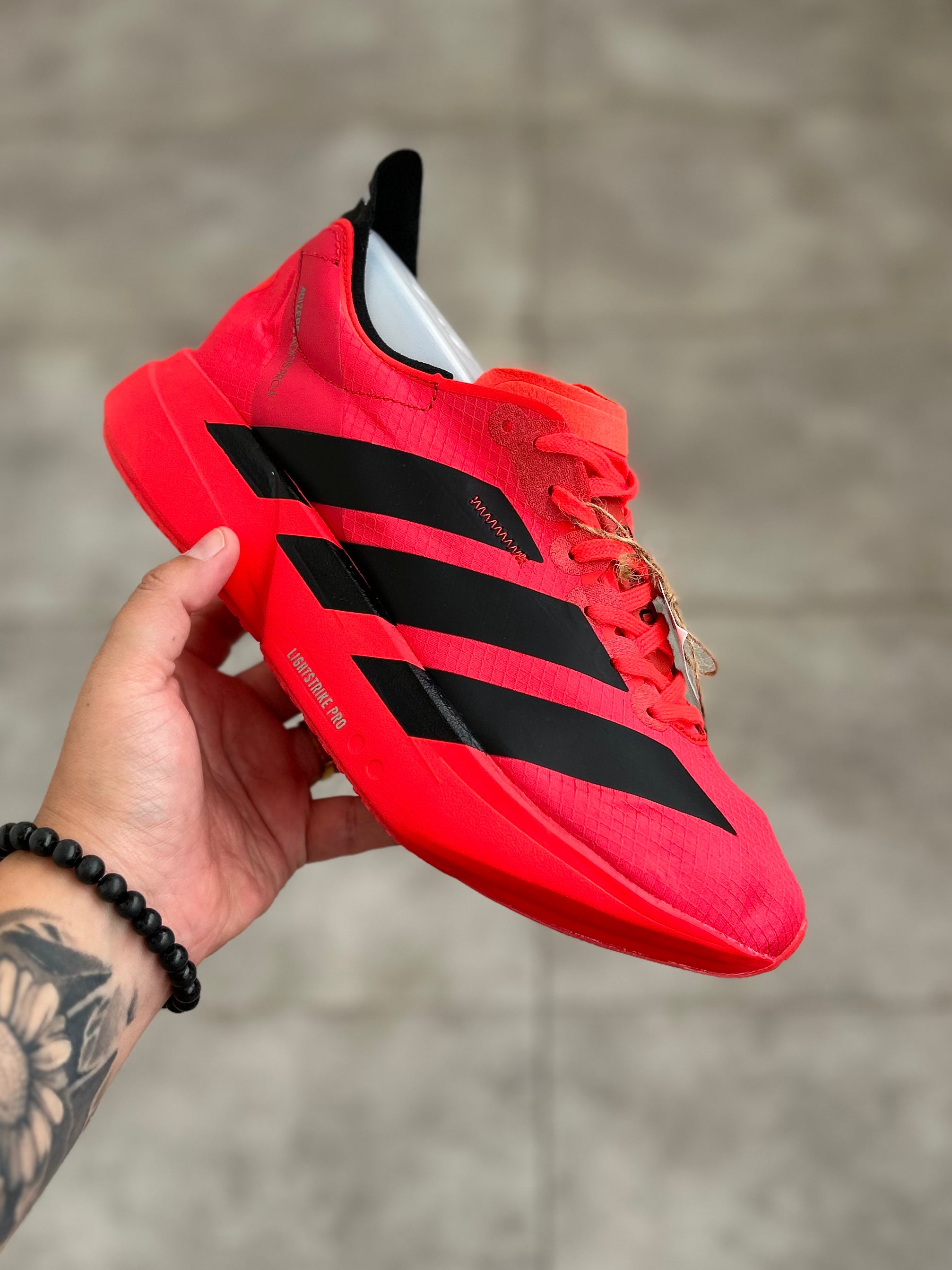Adidas Adizero Adios Pro 4 – Lucid Red / Core Black