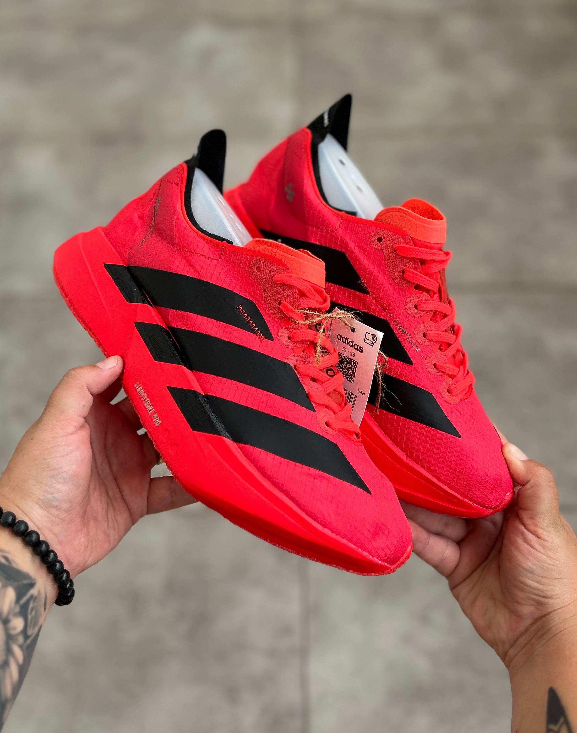 Adidas Adizero Adios Pro 4 – Lucid Red / Core Black