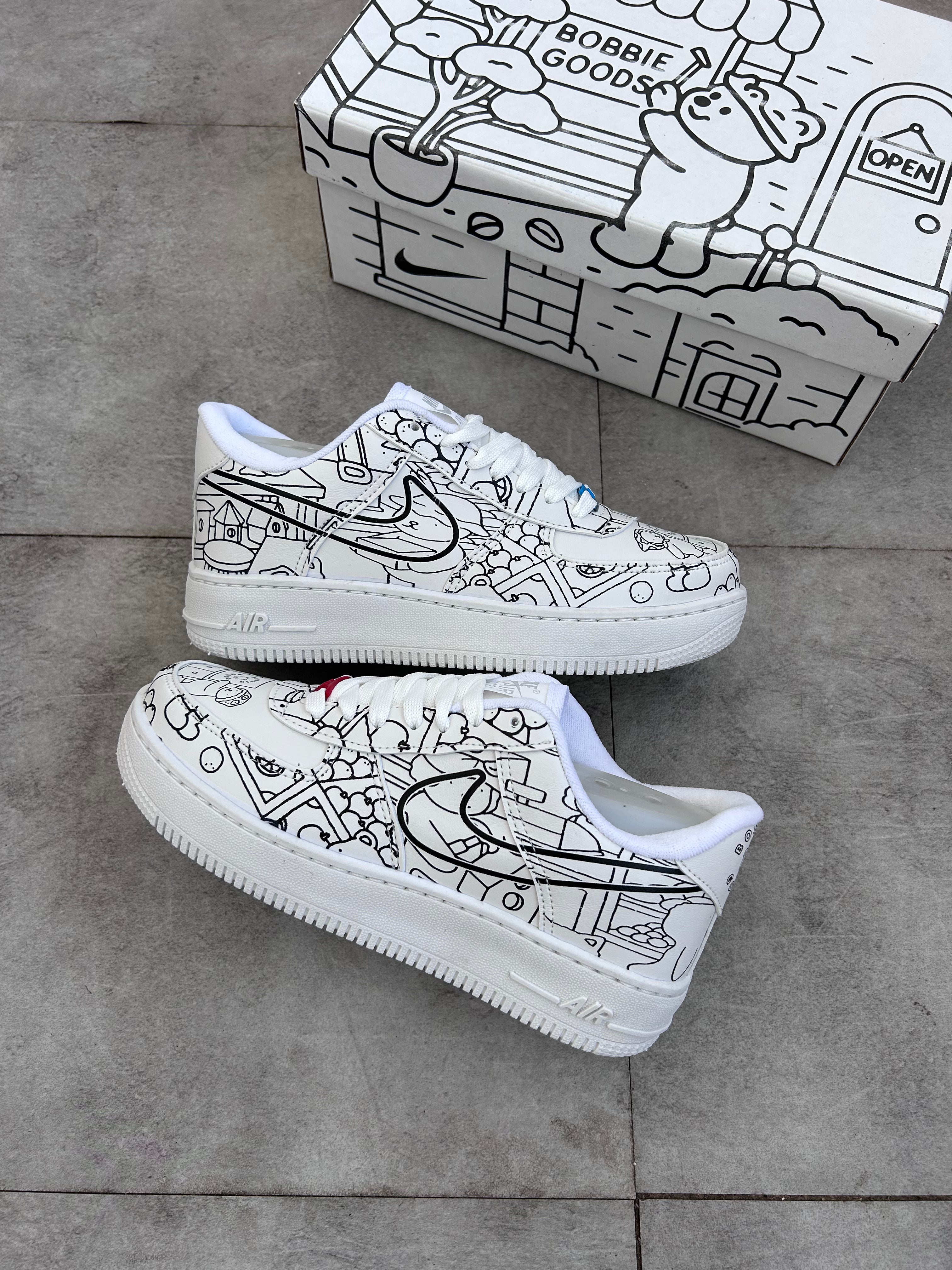 Nike Air Force 1 Low x Bobbie Goods – Coloring Edition