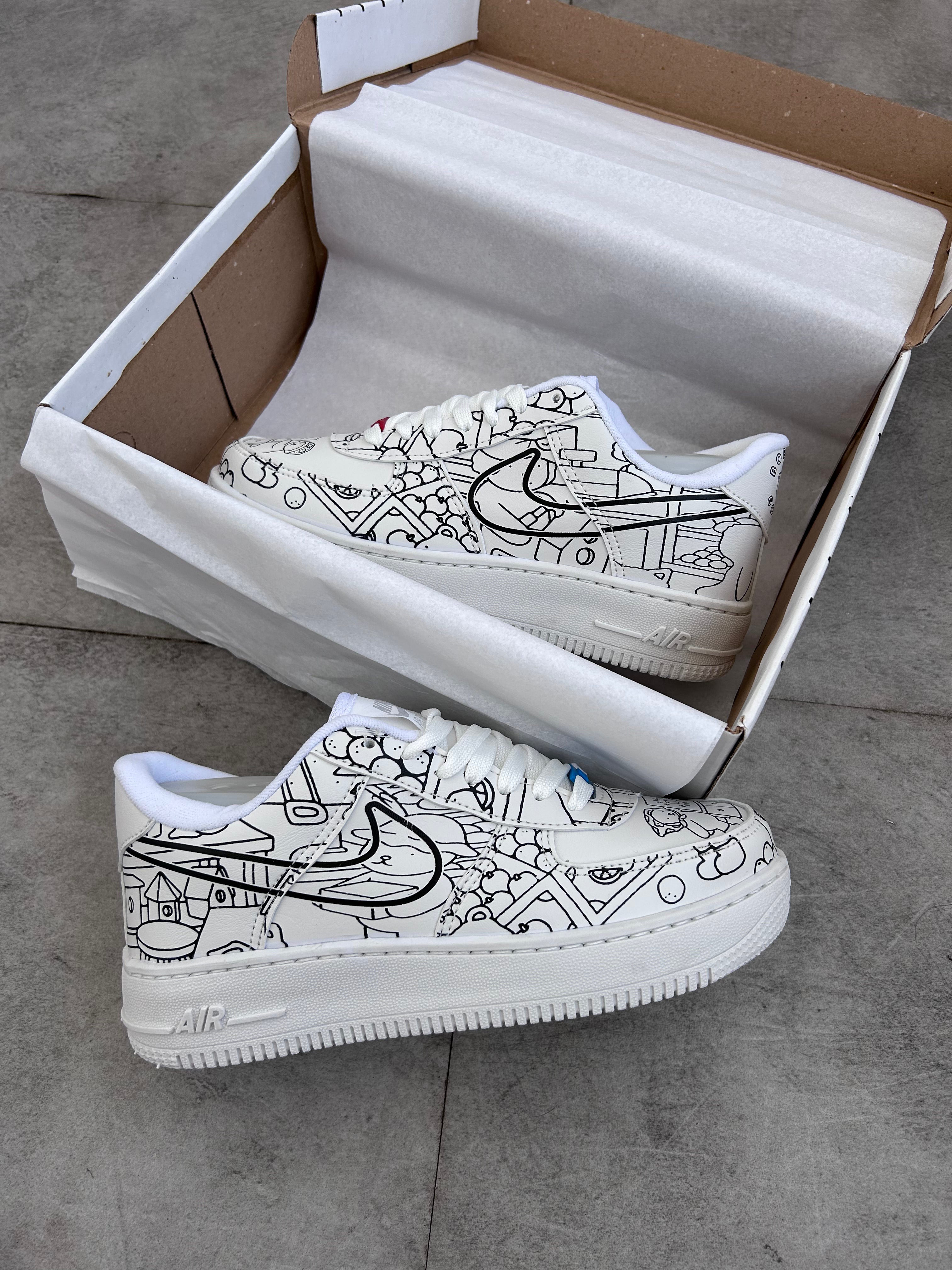 Nike Air Force 1 Low x Bobbie Goods – Coloring Edition