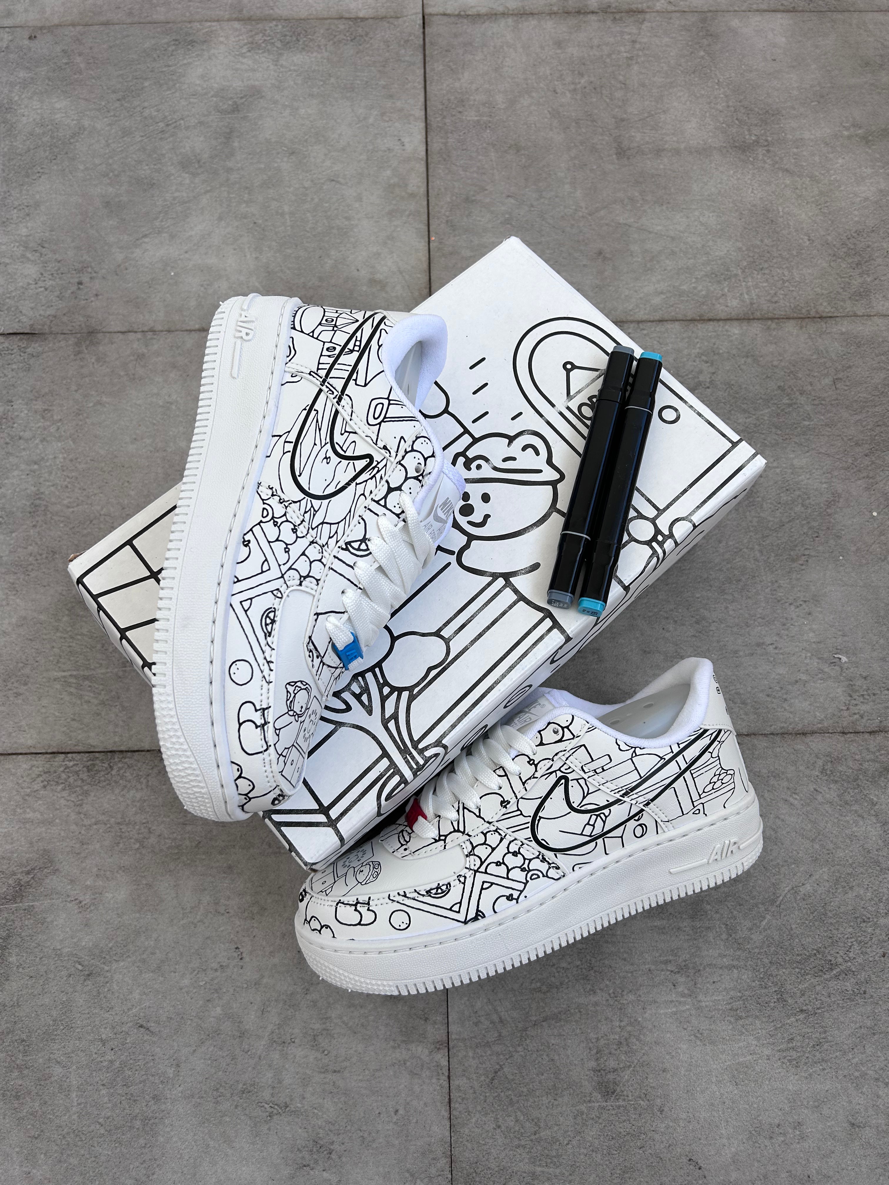 Nike Air Force 1 Low x Bobbie Goods – Coloring Edition