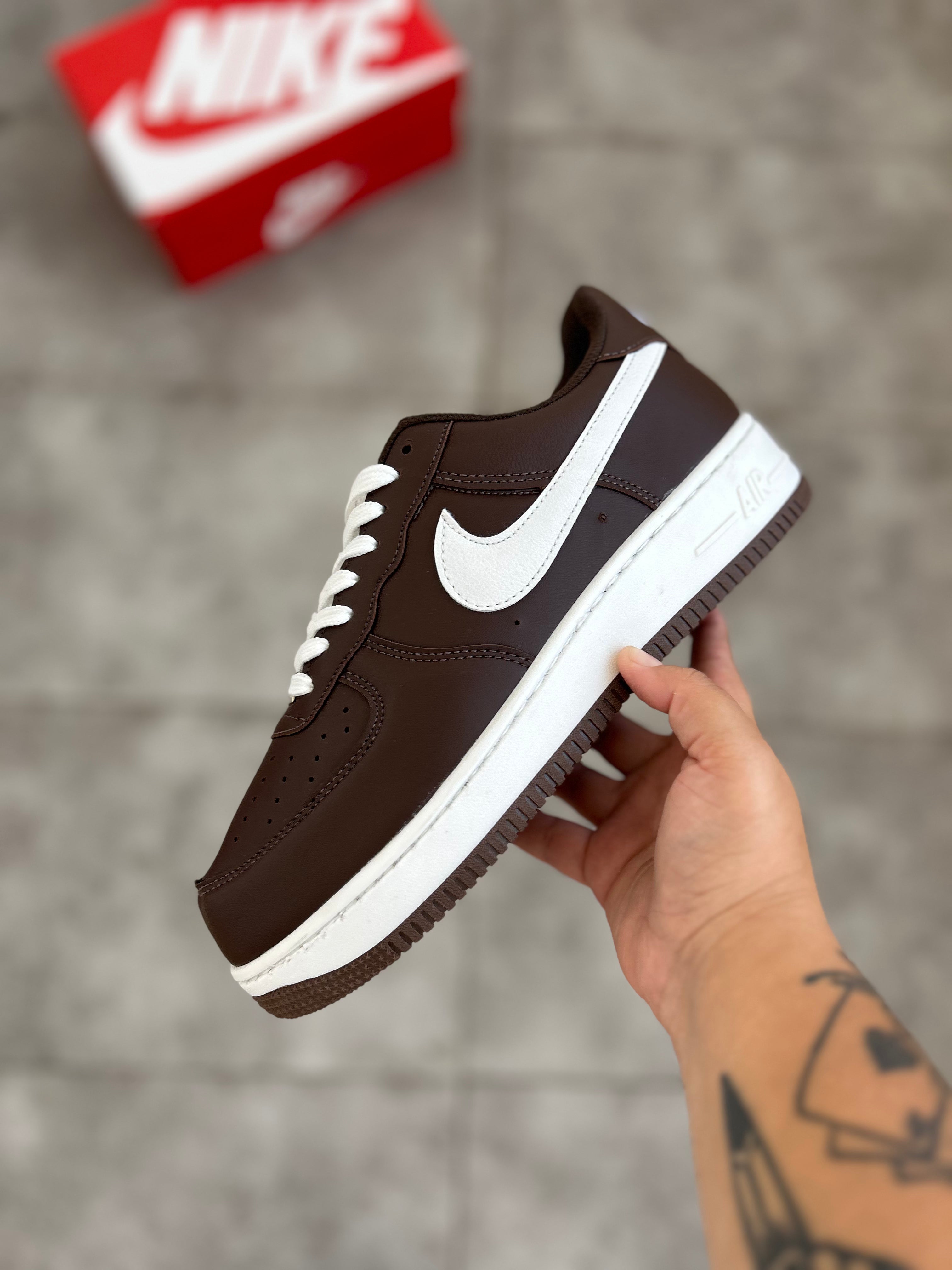 Nike Air Force 1 ’07 - Dark Team Red/Sail