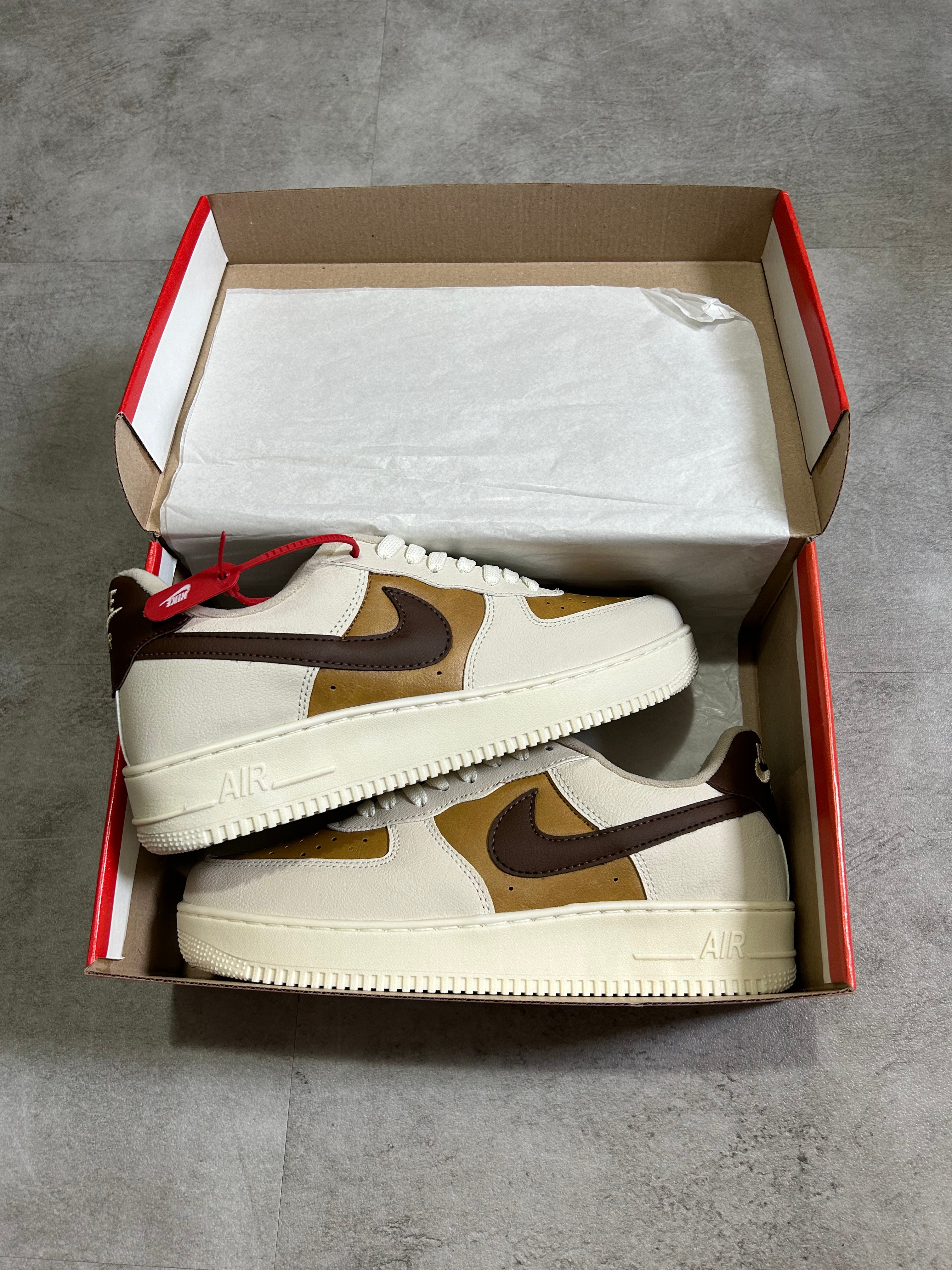 Nike Air Force 1 ’07 - White/Wheat Mocha