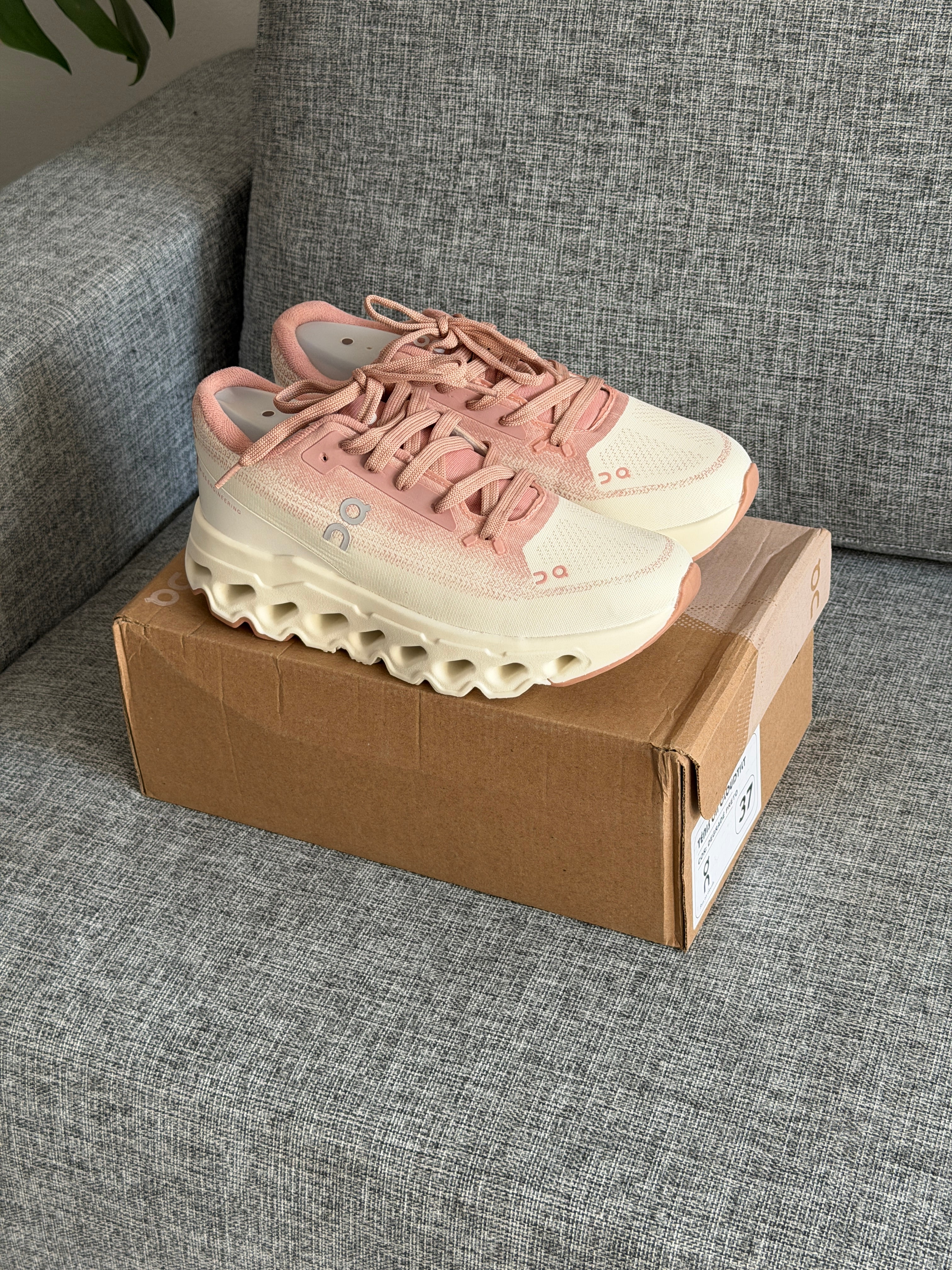 On Running Cloudmonster -  Pearl/Rose