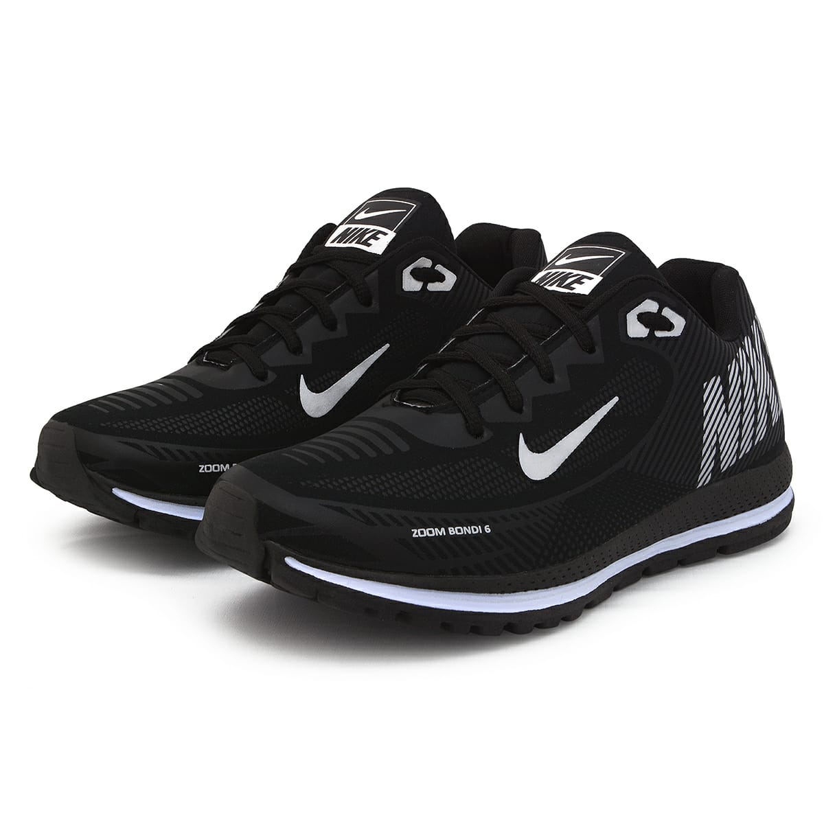 Nike Zoom Bondi 6 Black White