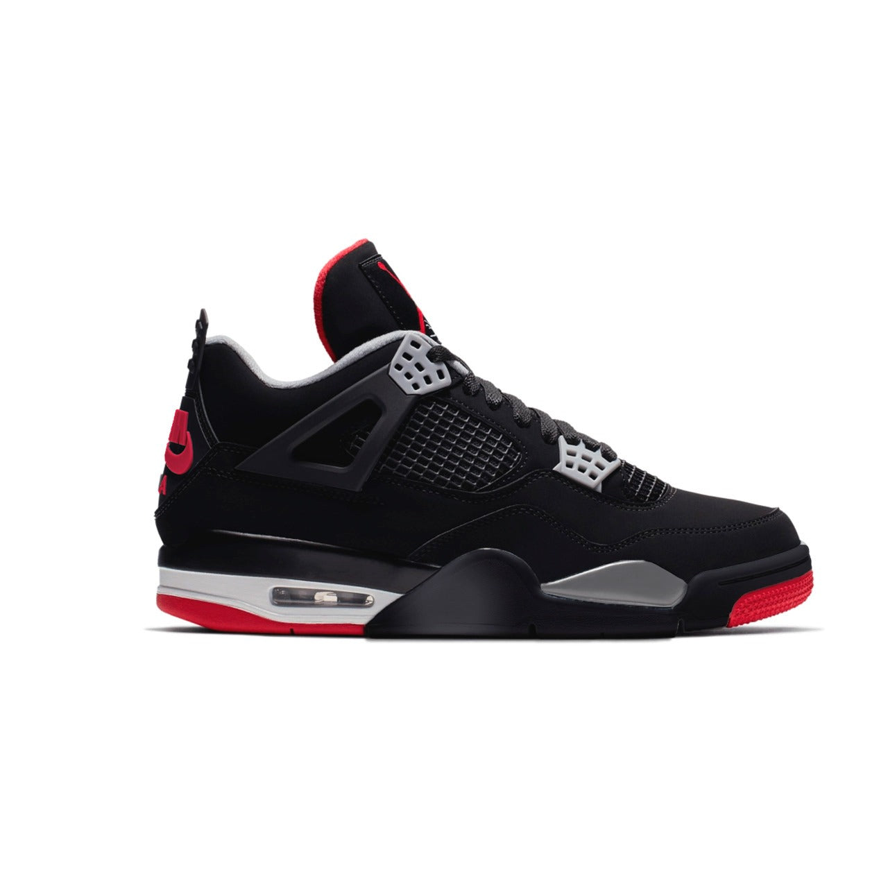 Nike Air Jordan 4 Retro Bred Black Red