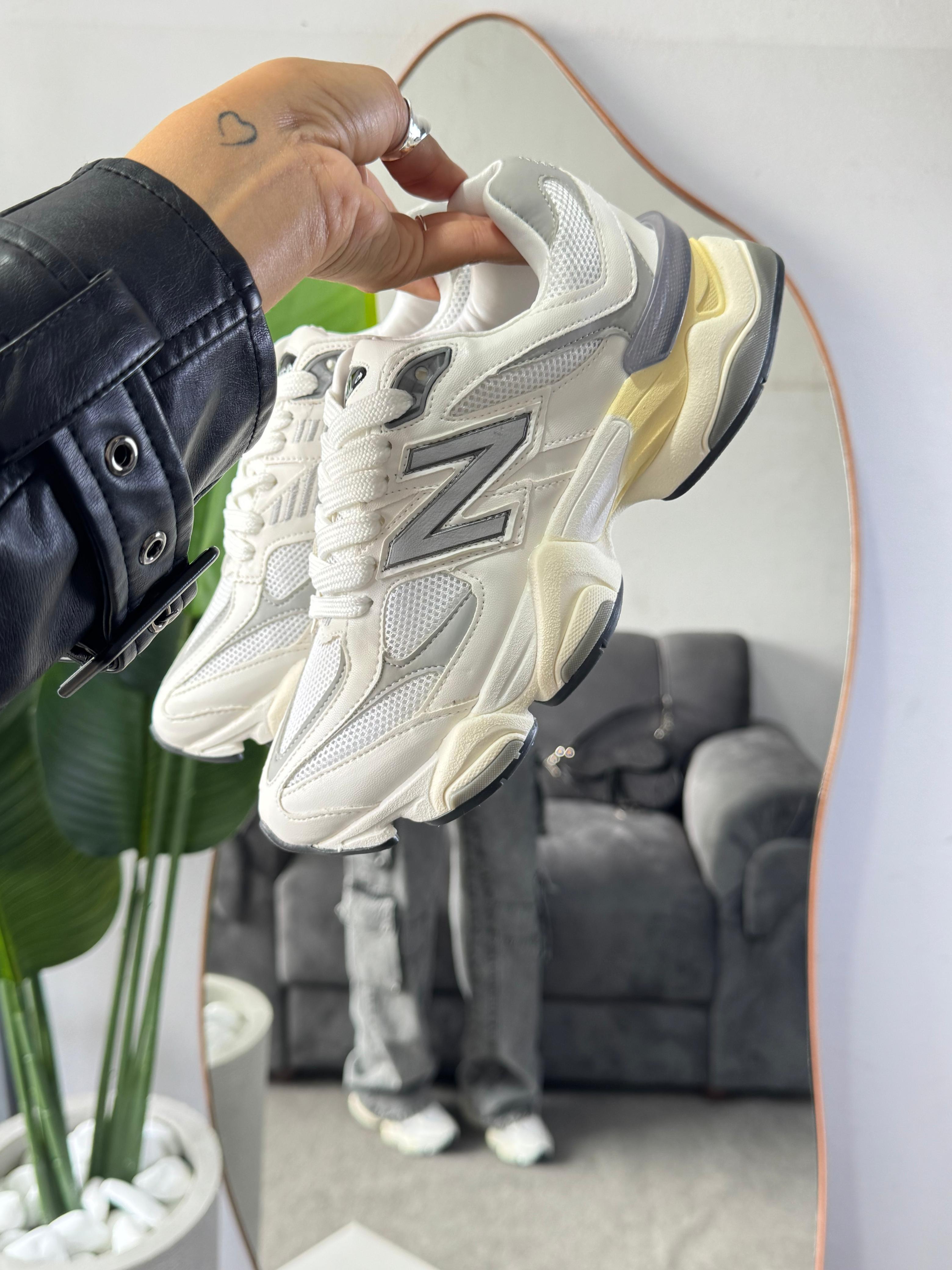 New Balance 9060 Off White Amarelo