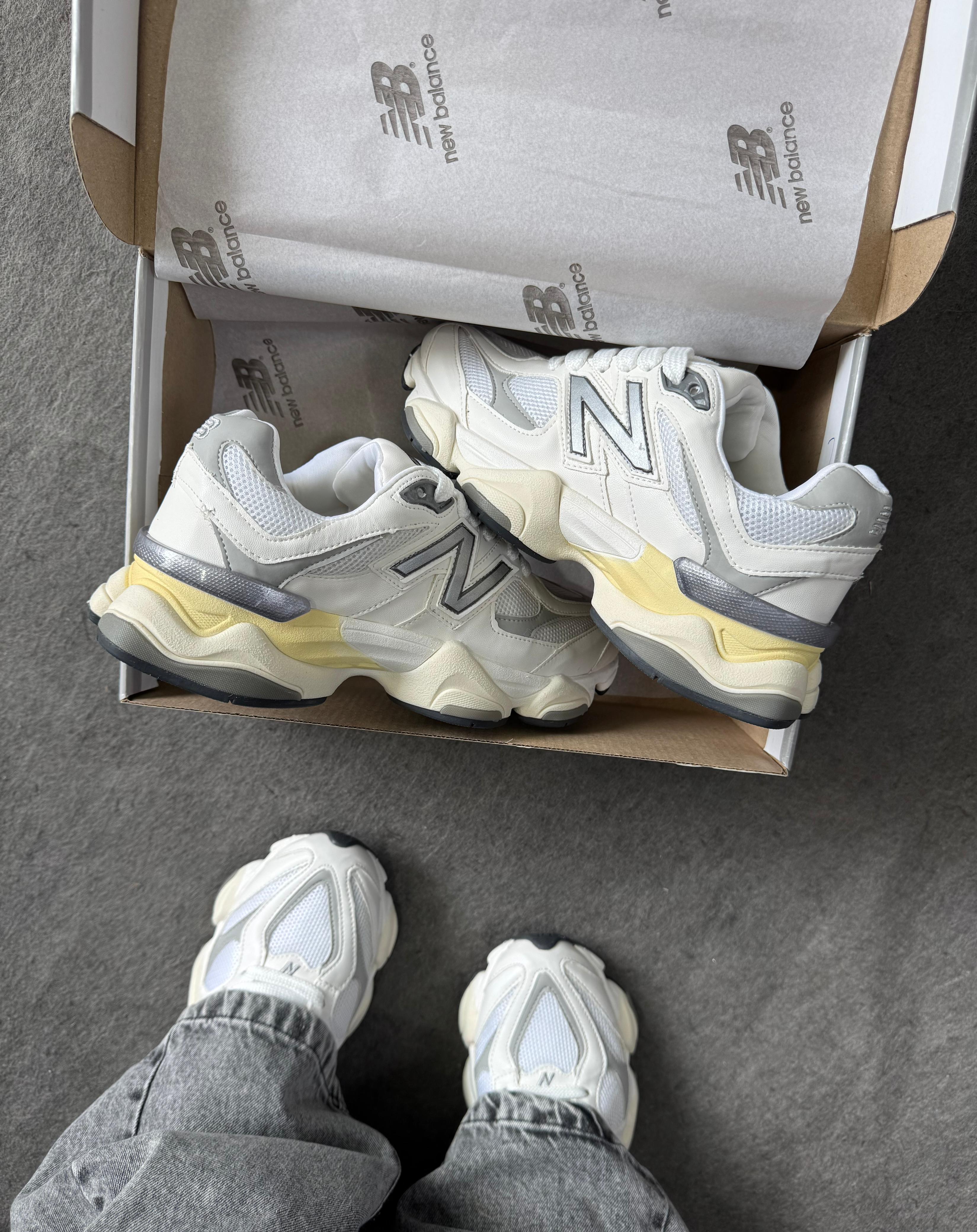 New Balance 9060 Off White Amarelo