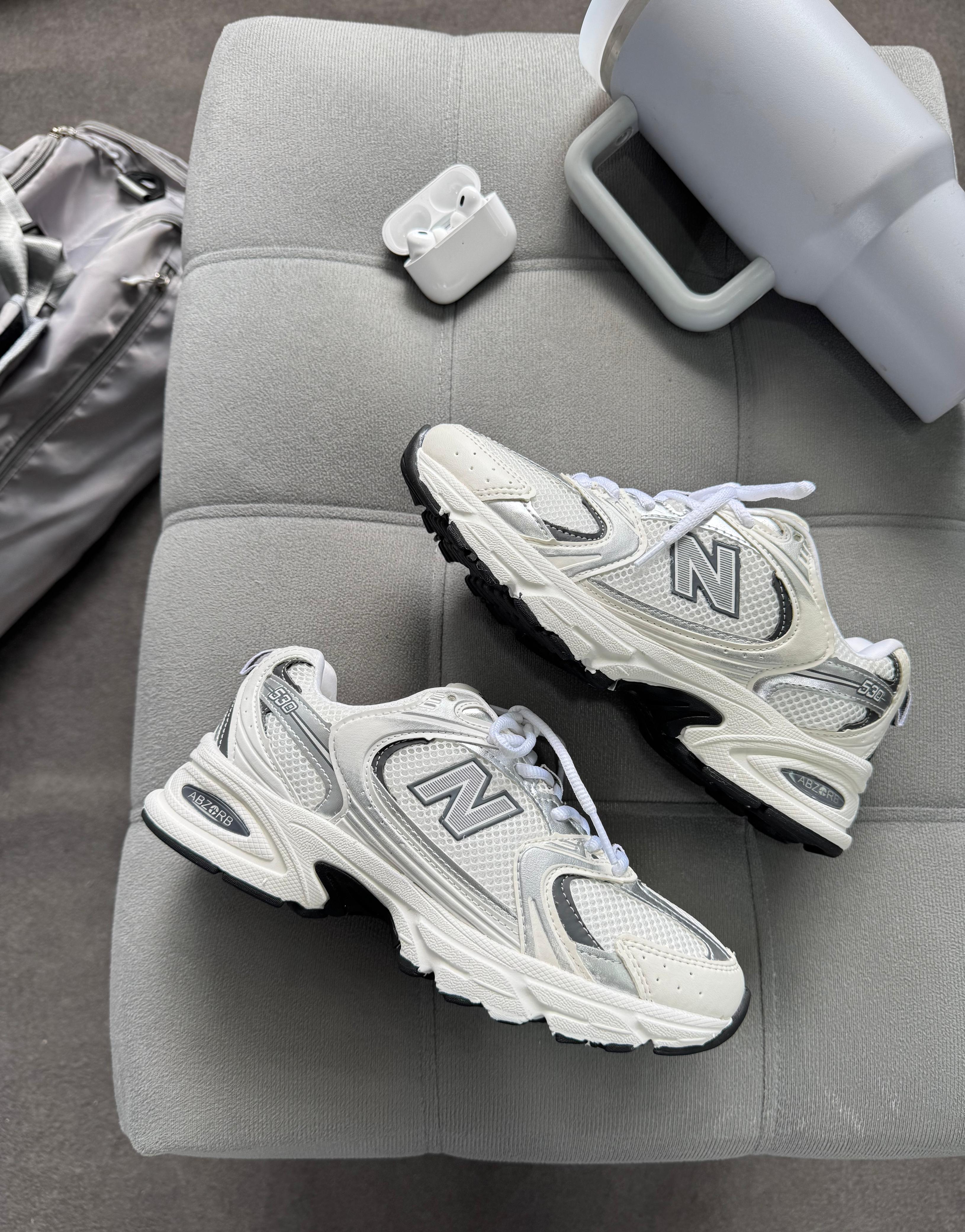 New Balance 530 Branco Cinza
