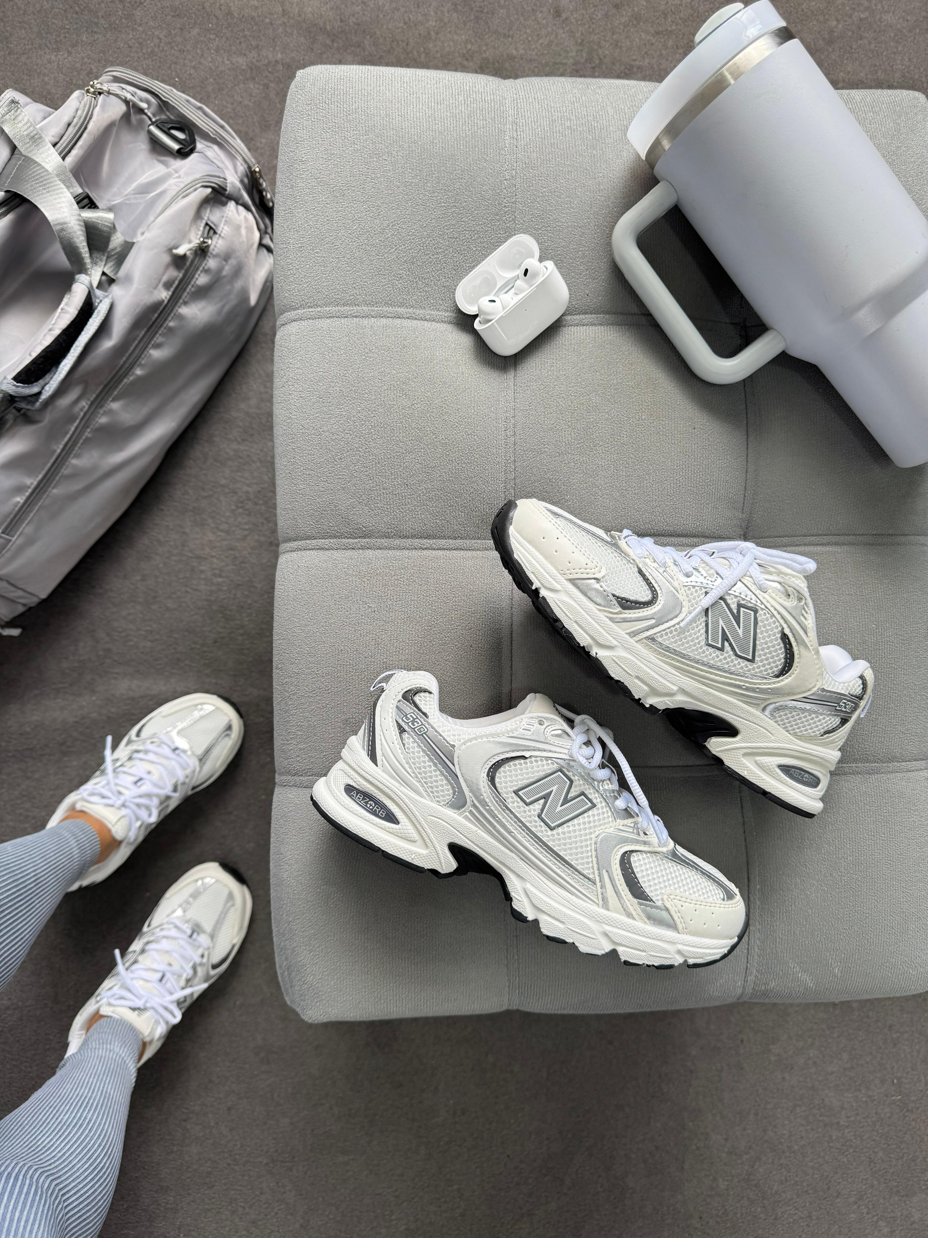 New Balance 530 Branco Cinza