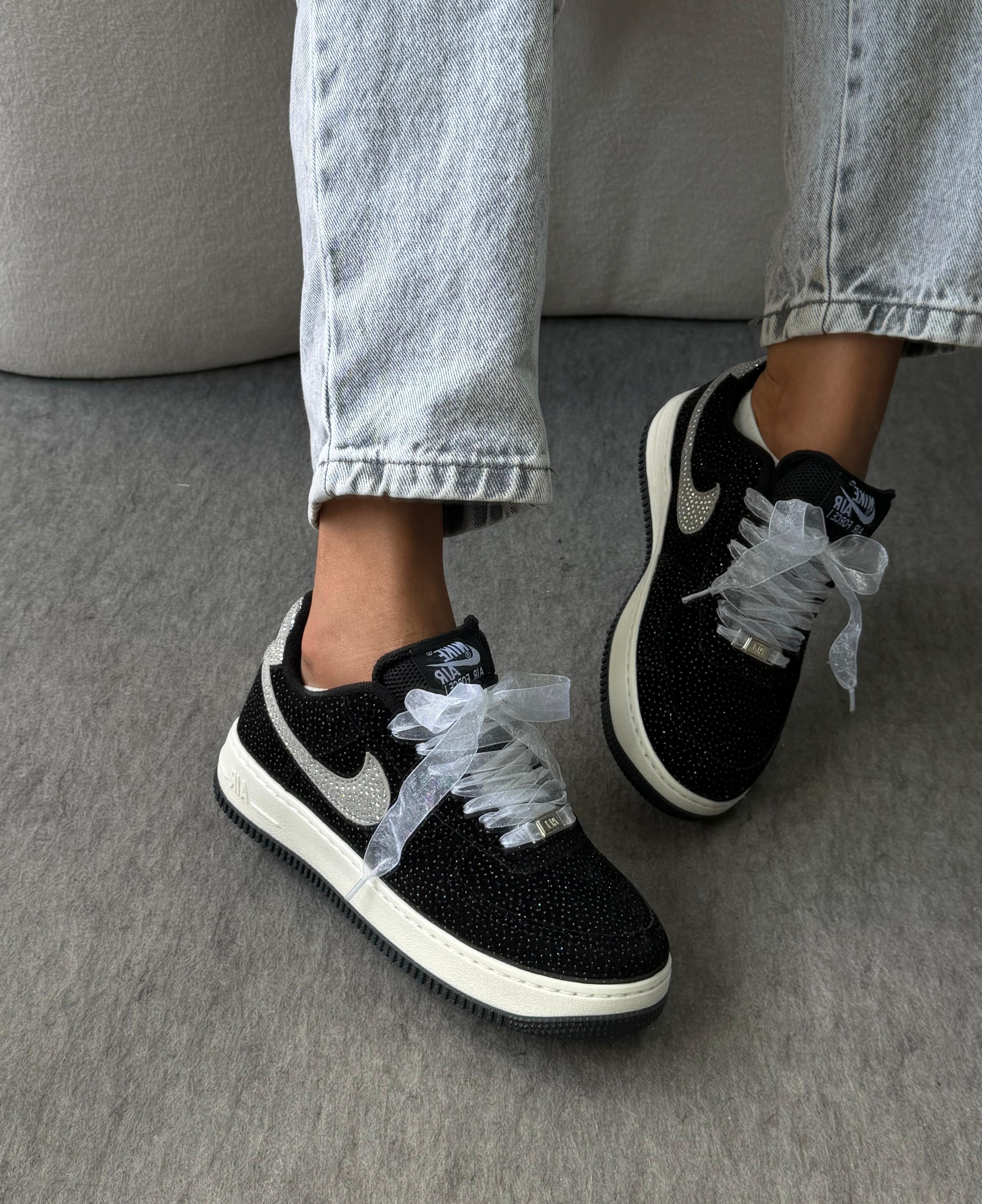 Nike Air Force 1 Low Prime Preto Prata