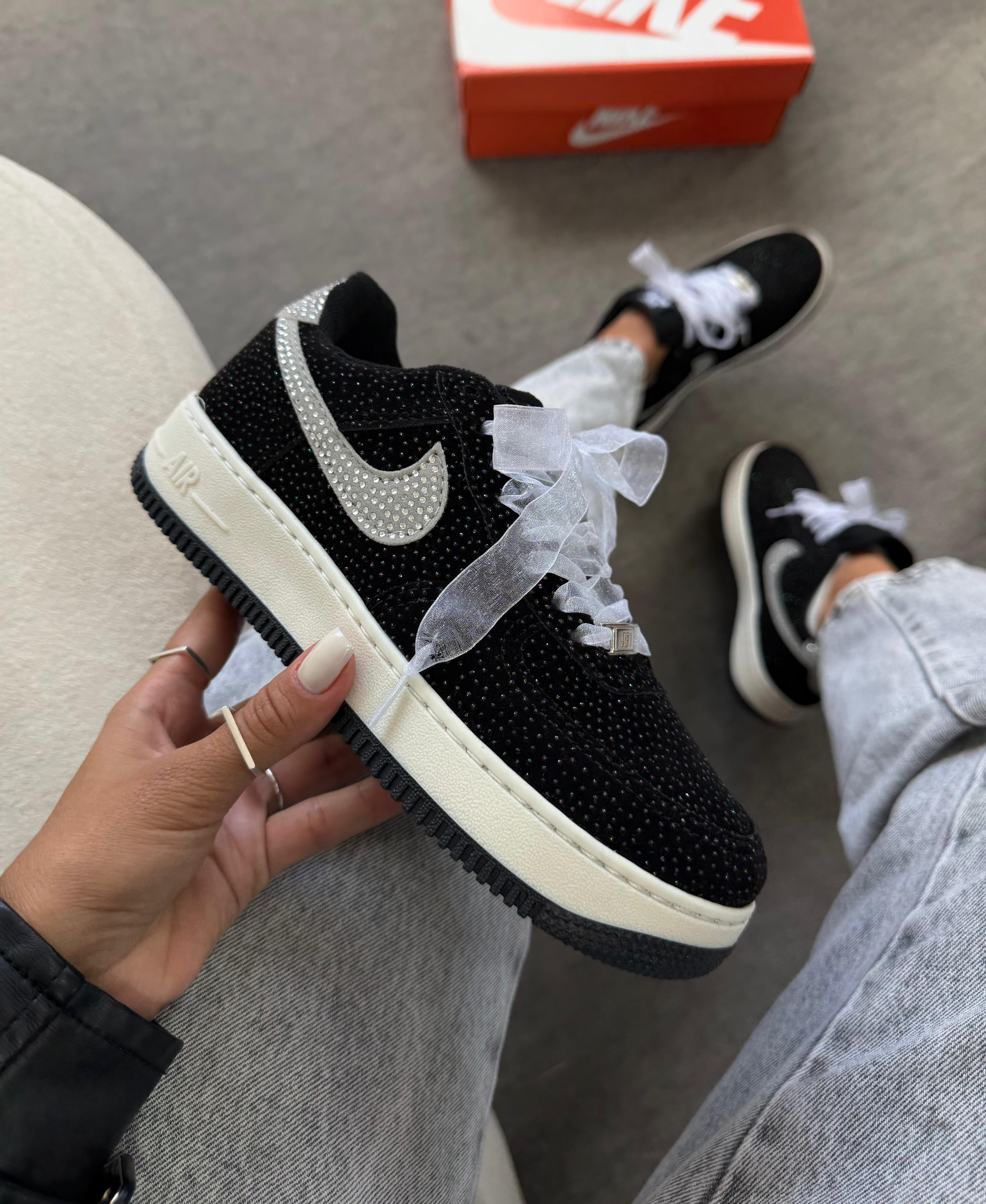 Nike Air Force 1 Low Prime Preto Prata