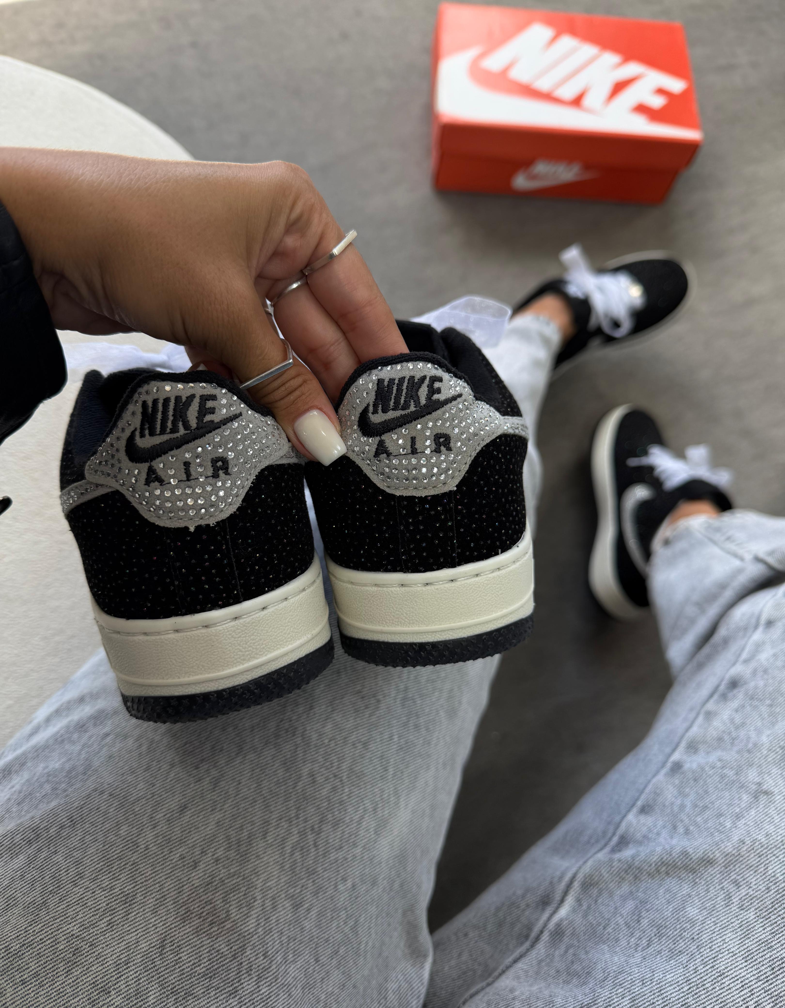 Nike Air Force 1 Low Prime Preto Prata