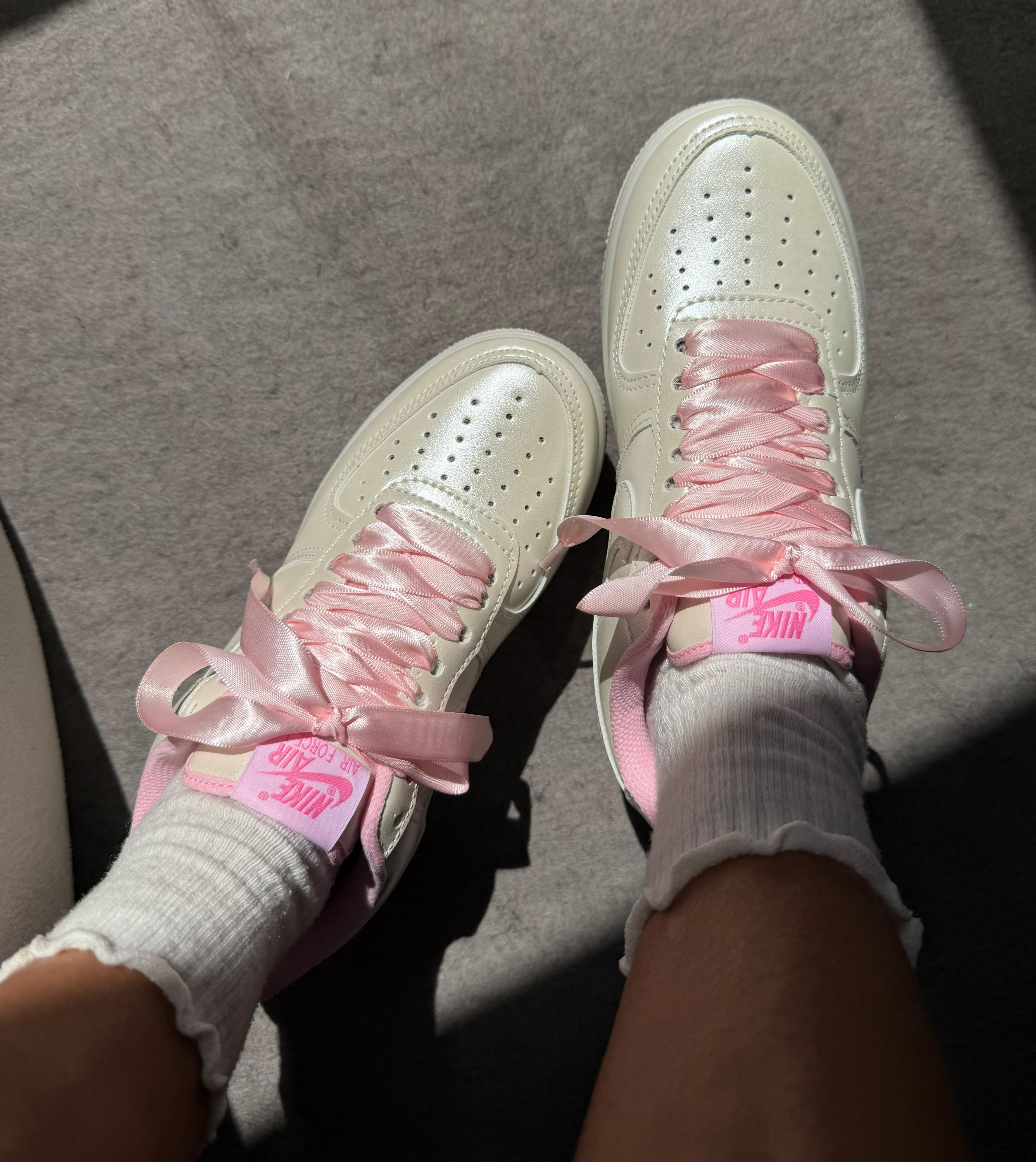 Nike Air Force 1 Low Prime Branco Rosa