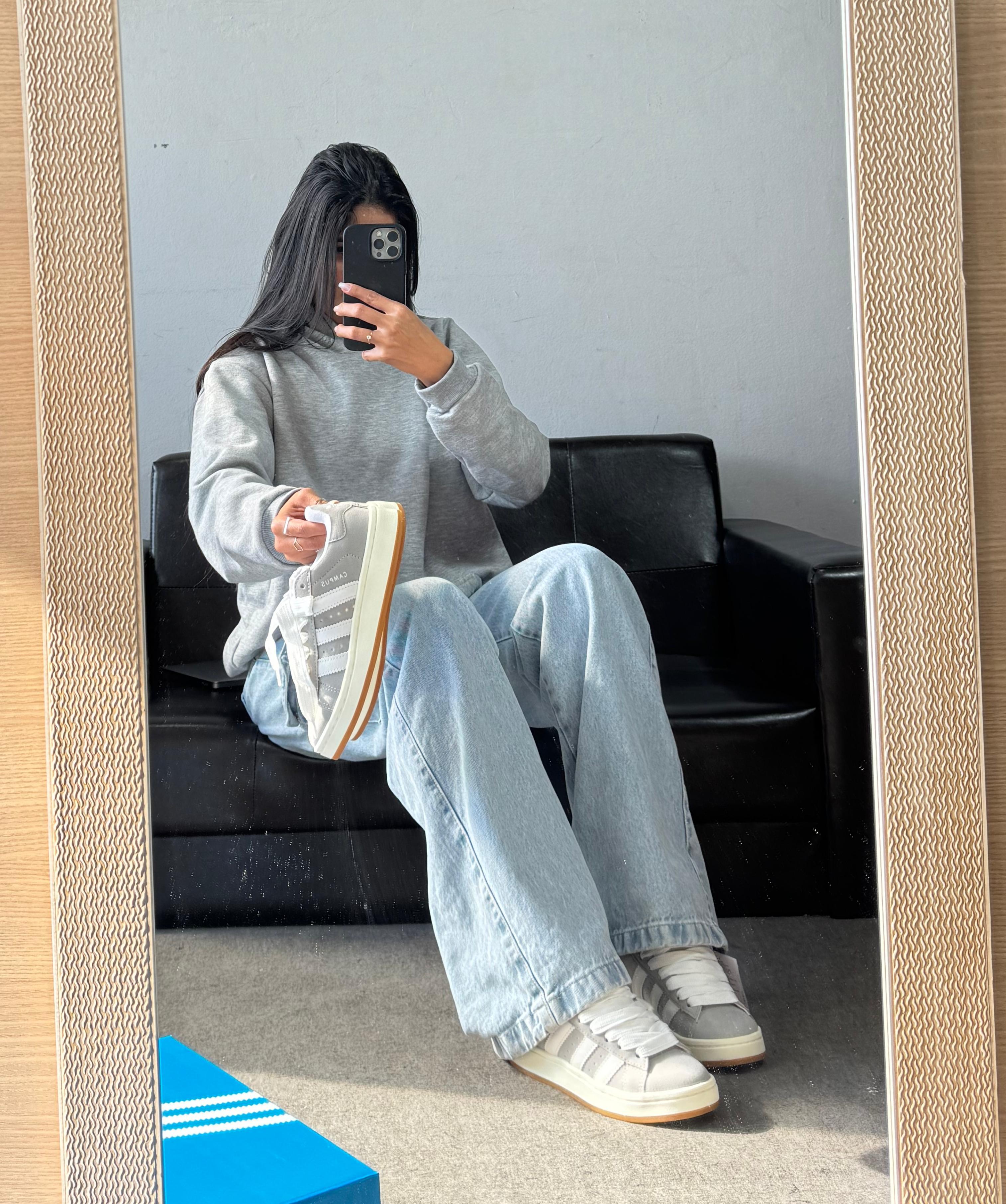 Adidas Campus 00s Cinza Branco