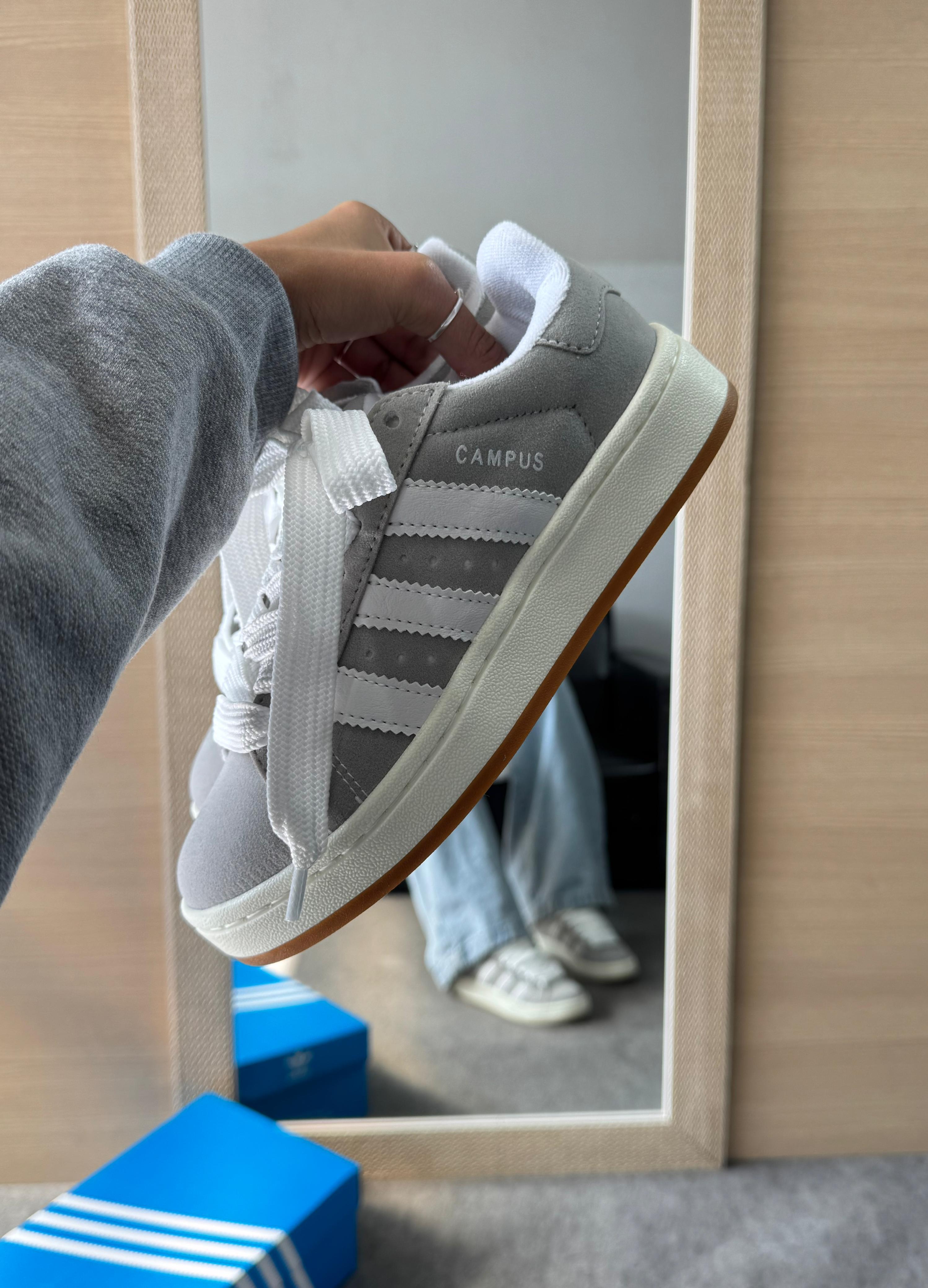 Adidas Campus 00s Cinza Branco