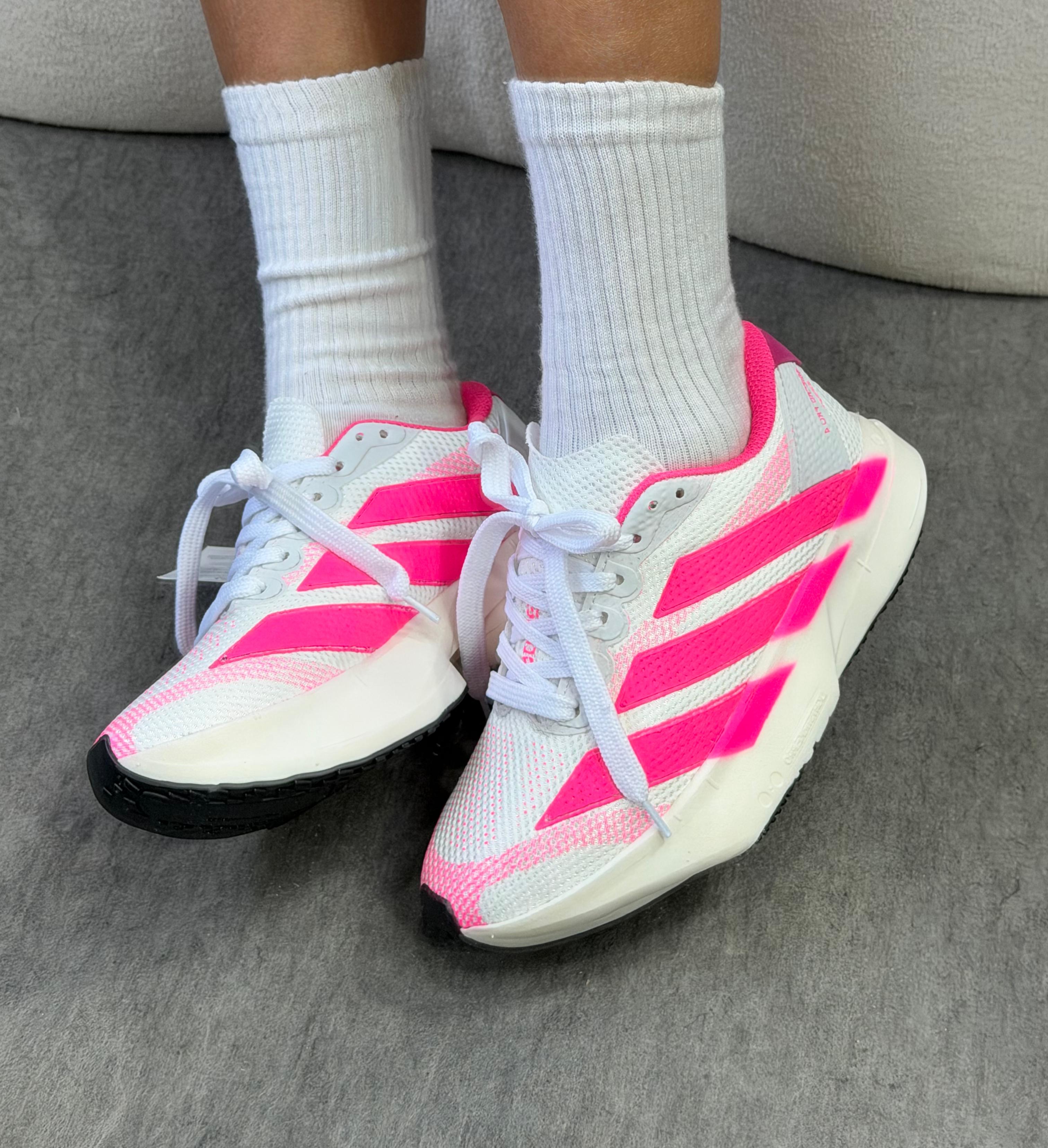 Adidas Adizero Adios Pro 4 Branco Rosa