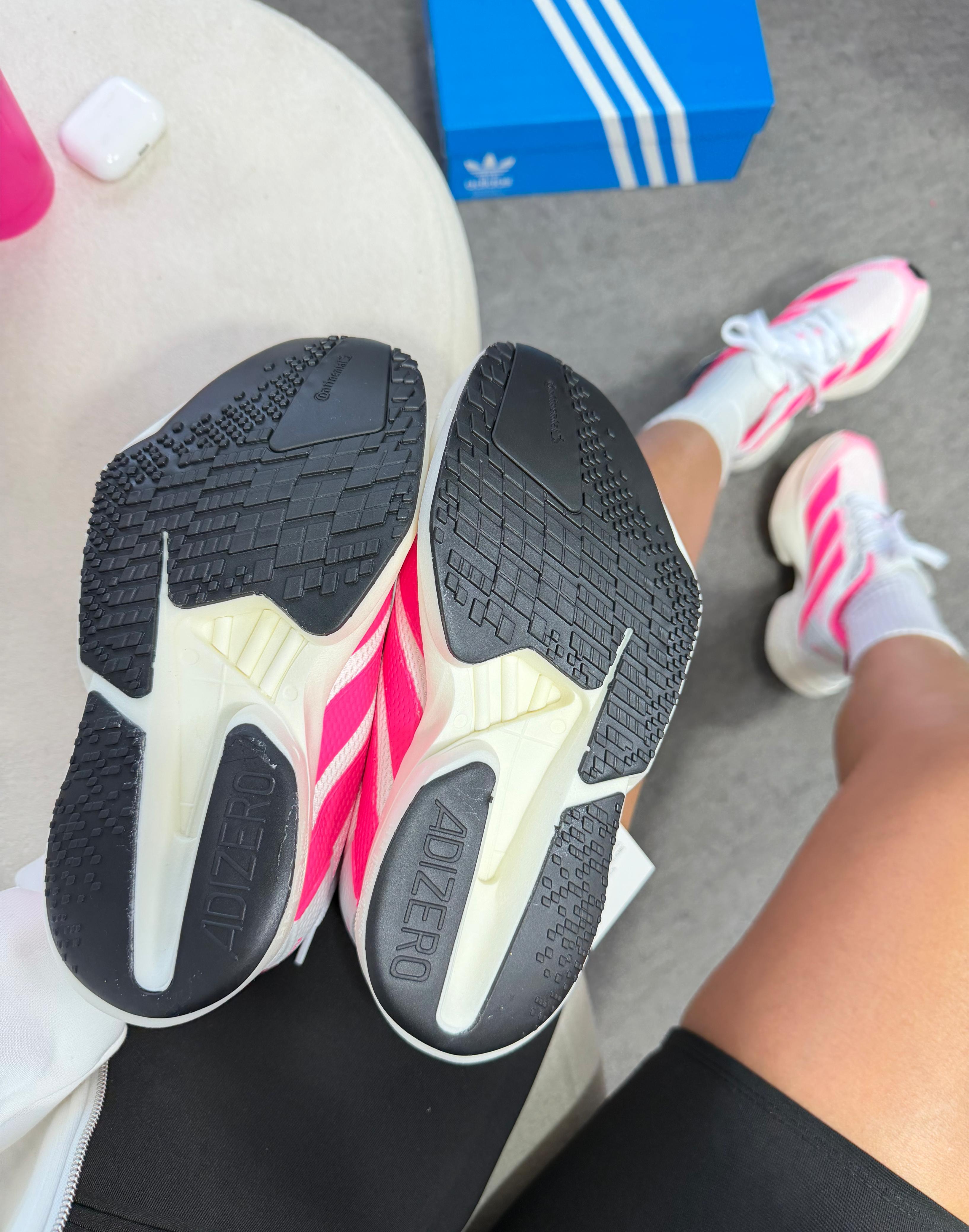 Adidas Adizero Adios Pro 4 Branco Rosa