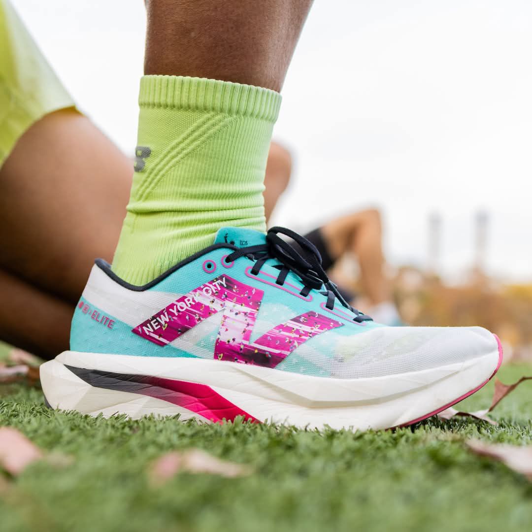 New Balance FuelCell SuperComp NYC Marathon 2024 Branco Azul