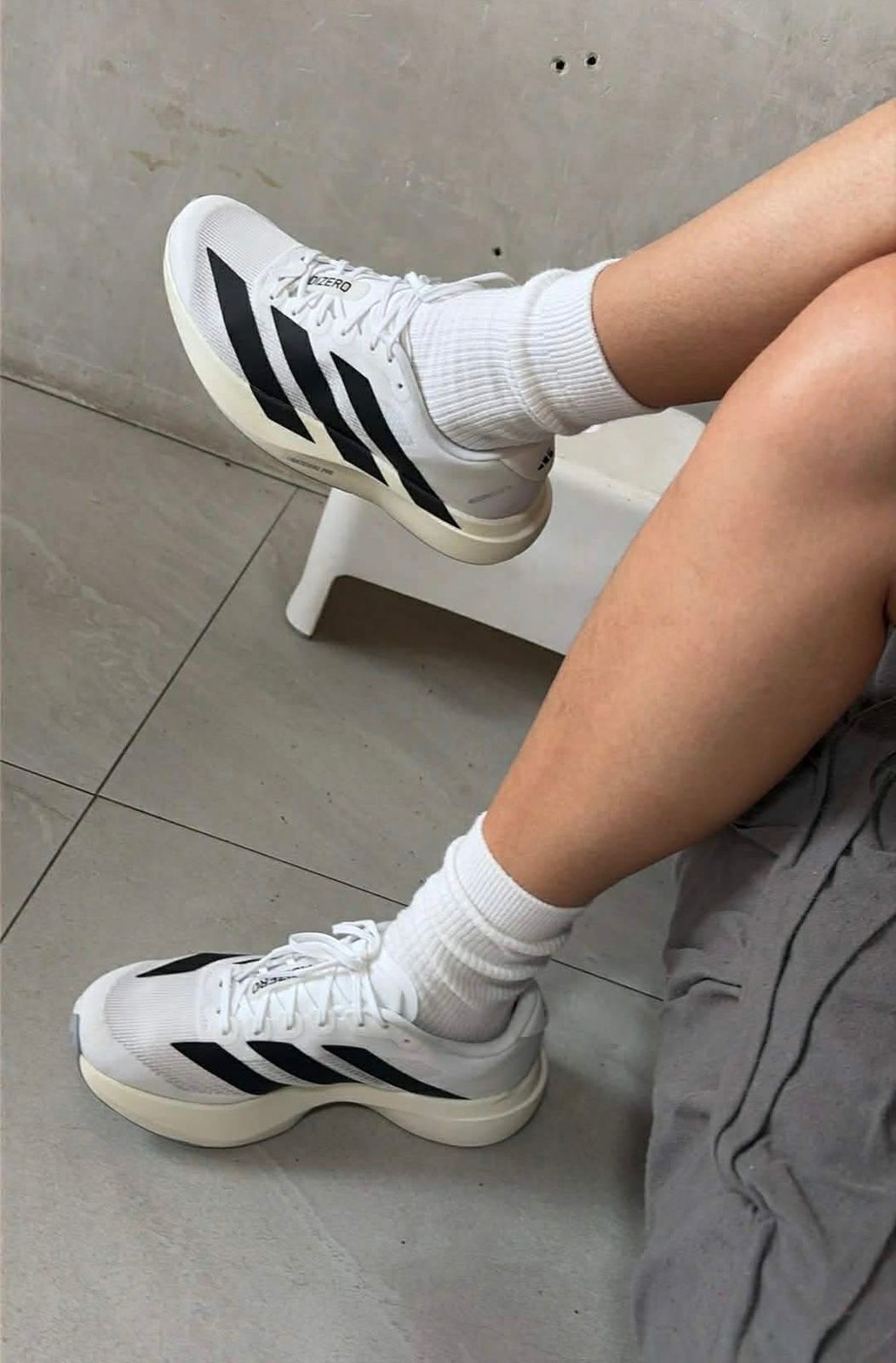 Adidas Adizero Evo SL Branco Preto