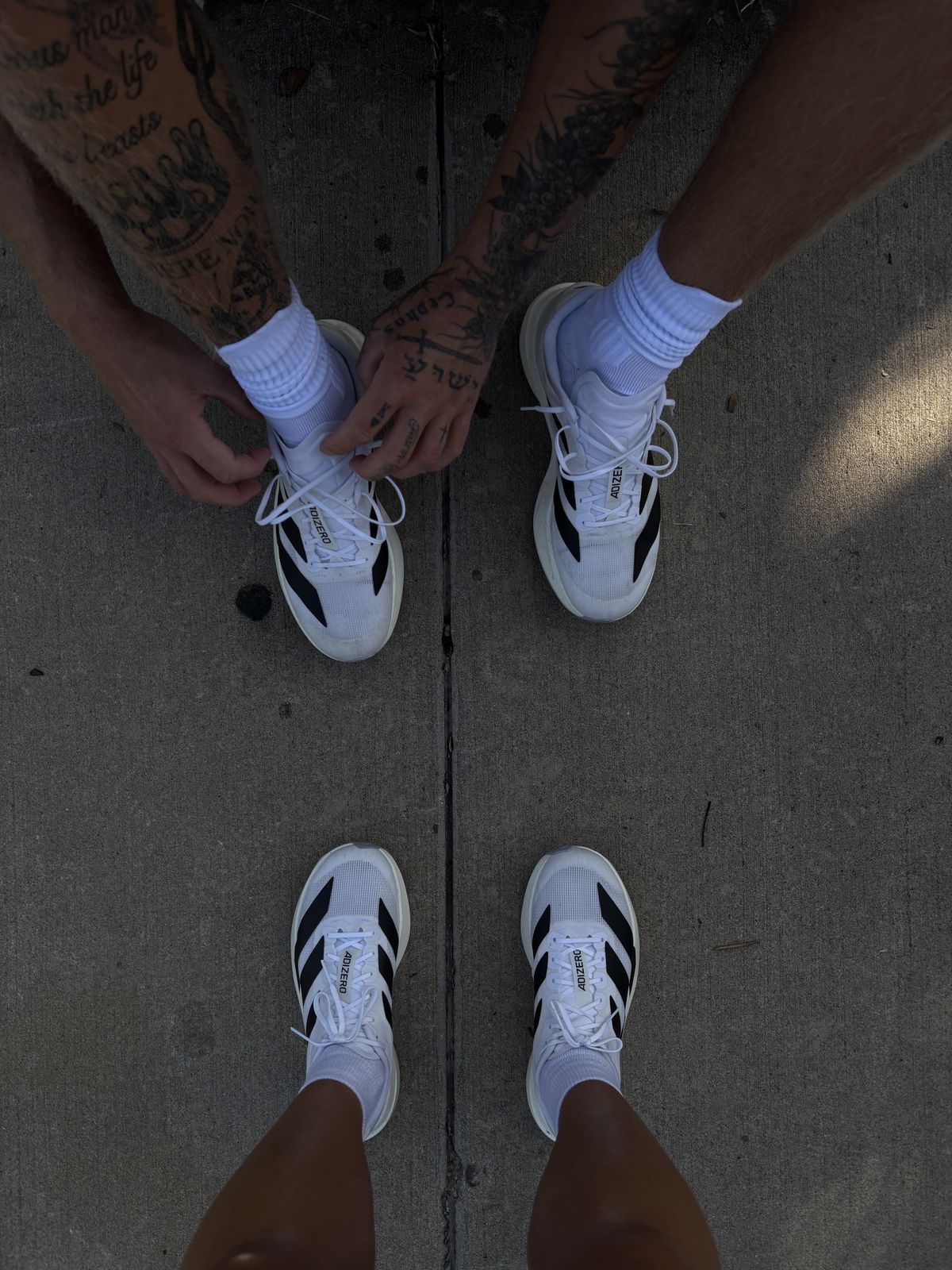 Adidas Adizero Evo SL Branco Preto