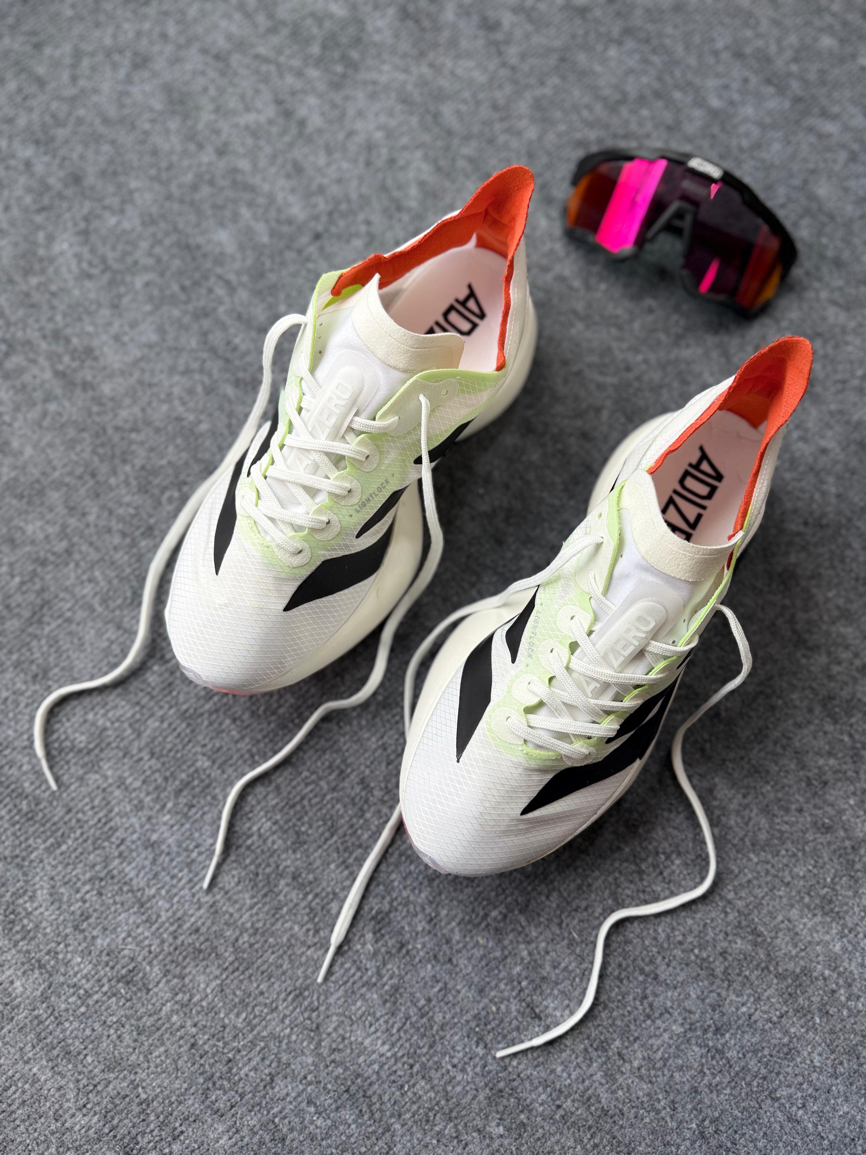 Adidas Adizero Adios Pro 4 Branco Preto Verde