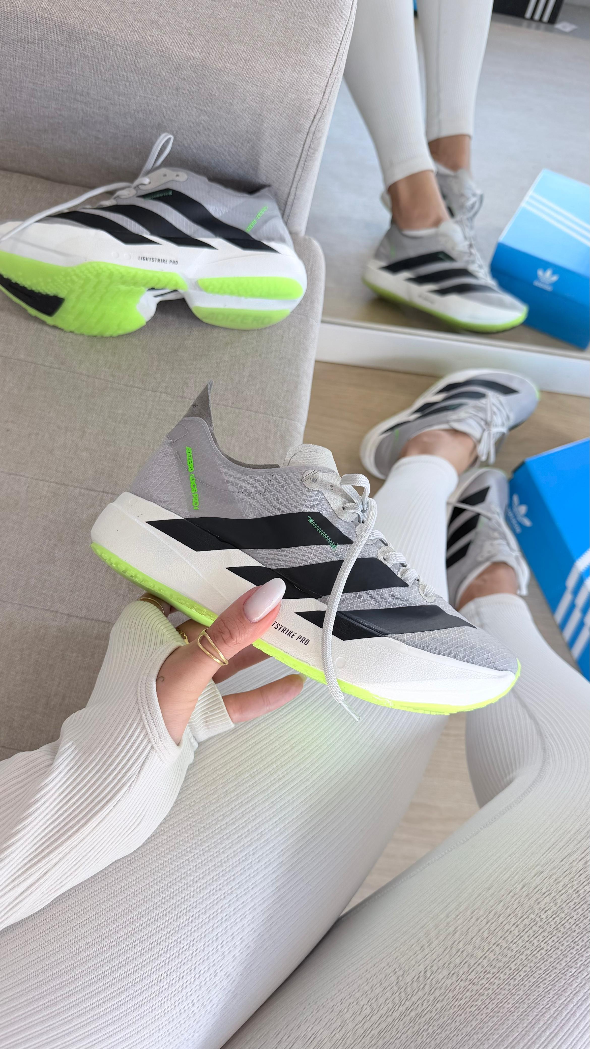 Adidas Adizero Adios Pro 4 Cinza Verde