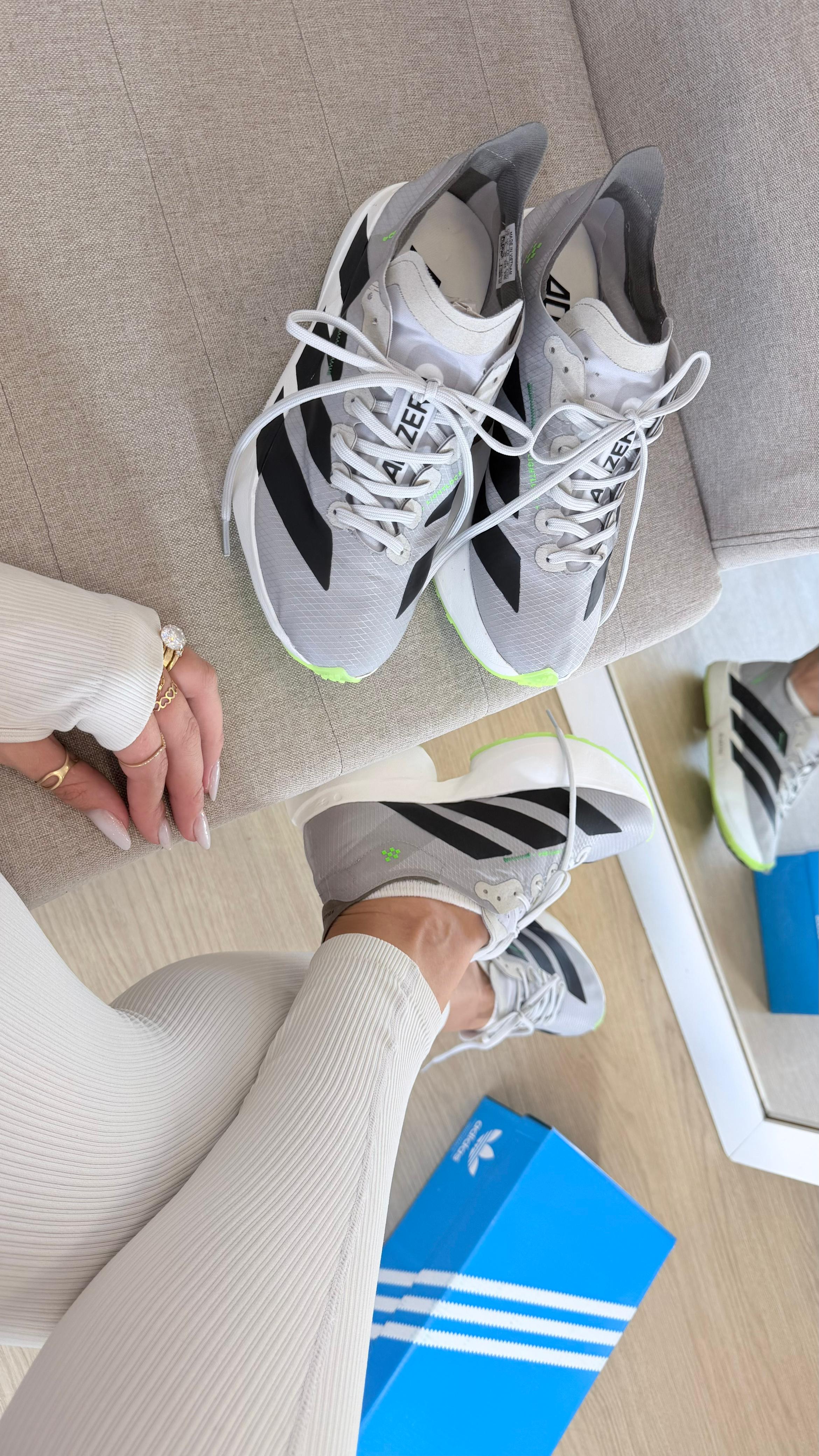 Adidas Adizero Adios Pro 4 Cinza Verde