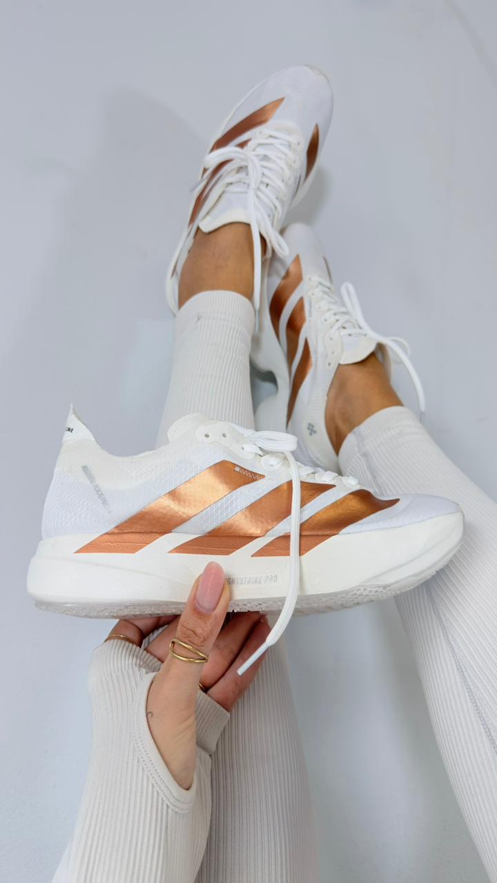 Adidas Adizero Adios Pro 4 Branco Bronze