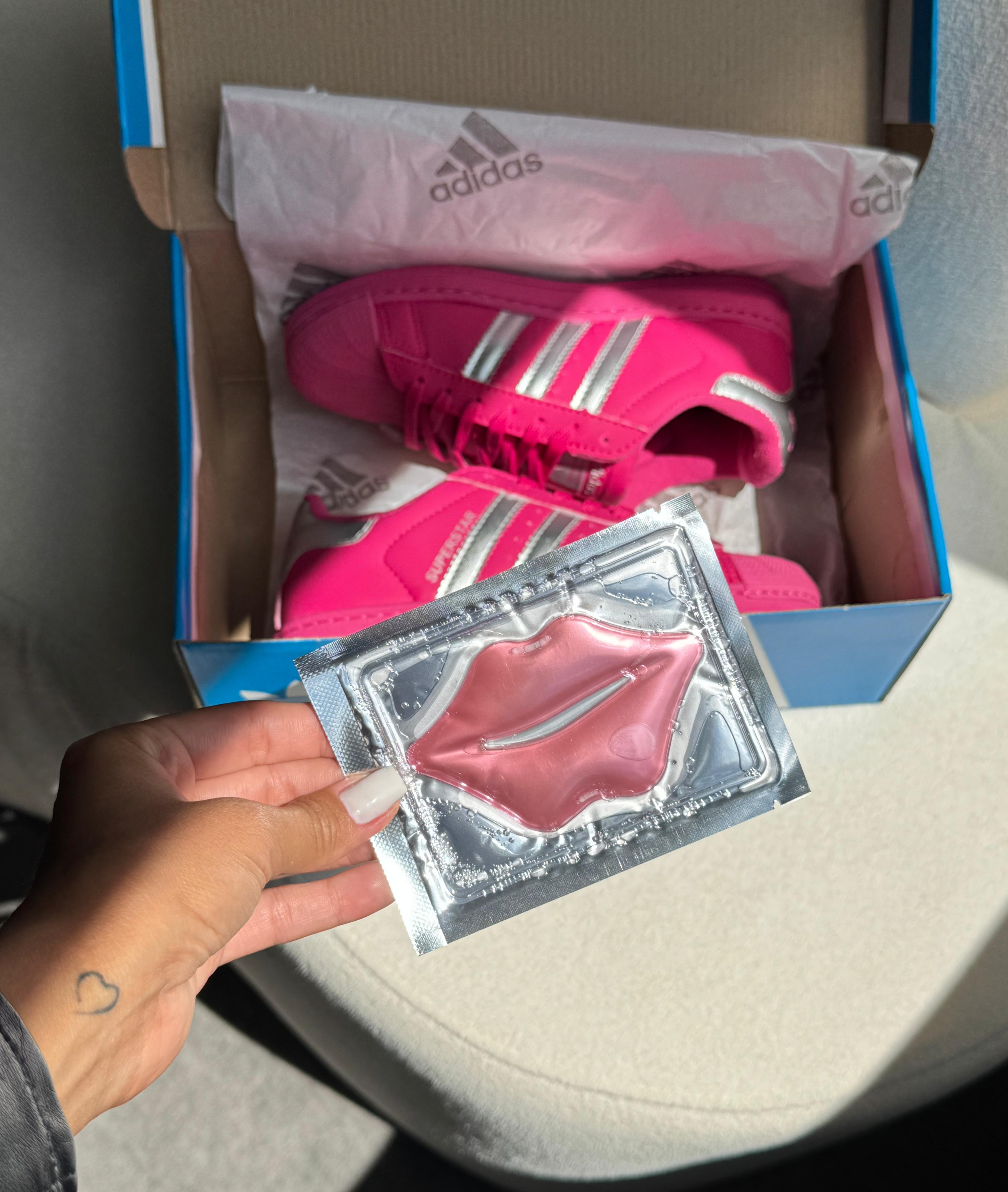 Adidas Superstar Boca Rosa Pink Prata
