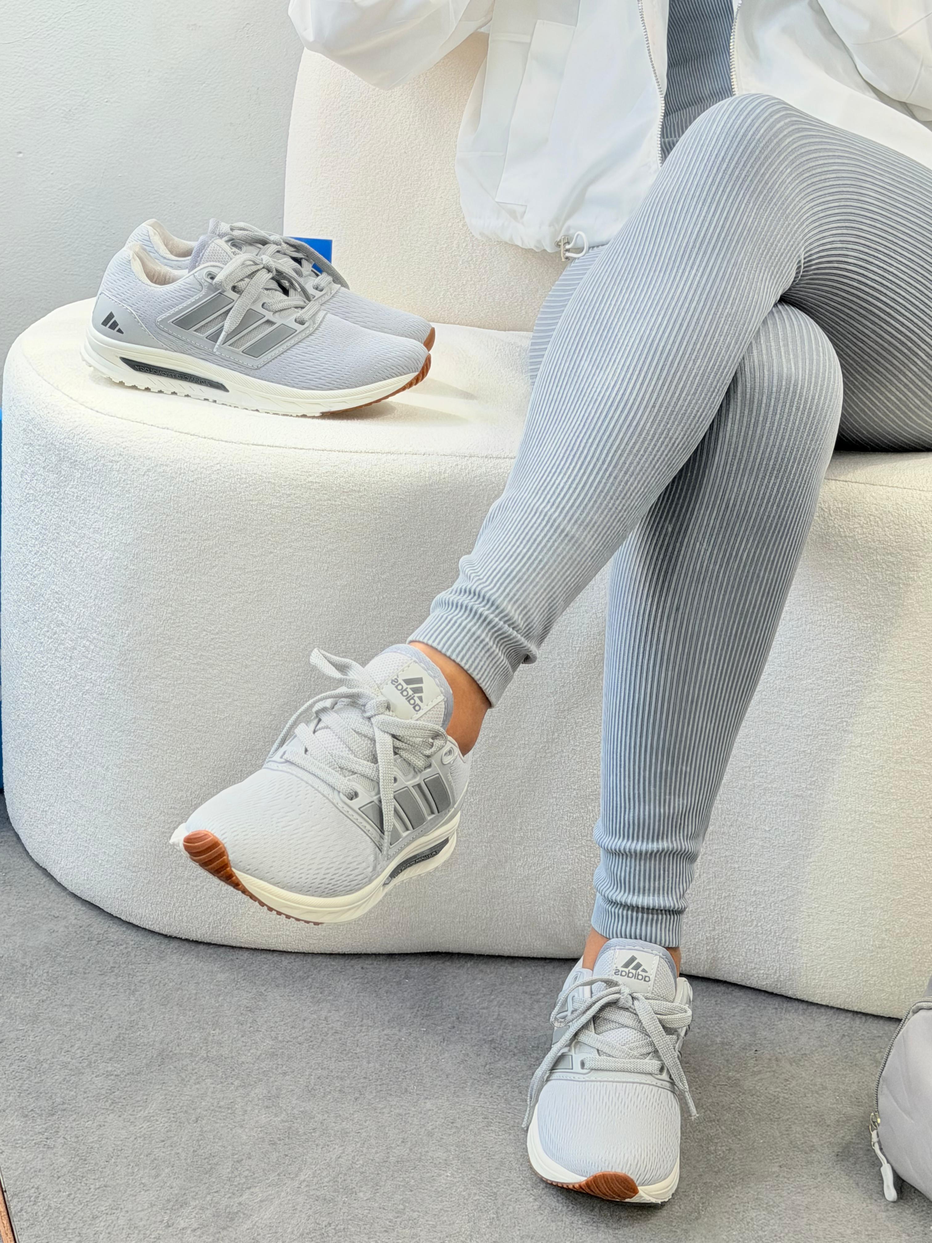 Adidas Advanced Cinza Branco