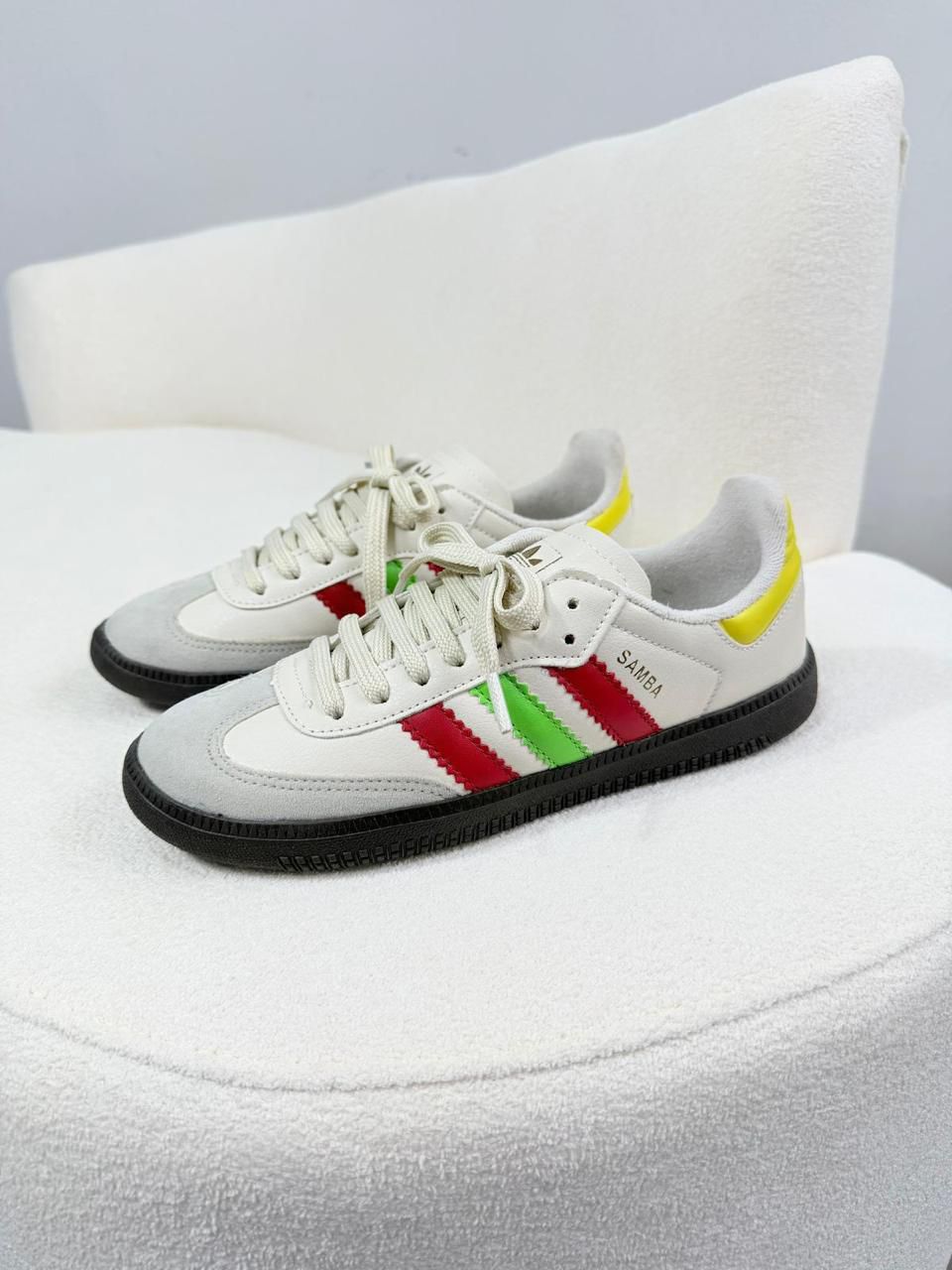 Adidas Samba OG Italia Branco Verde Vermelho