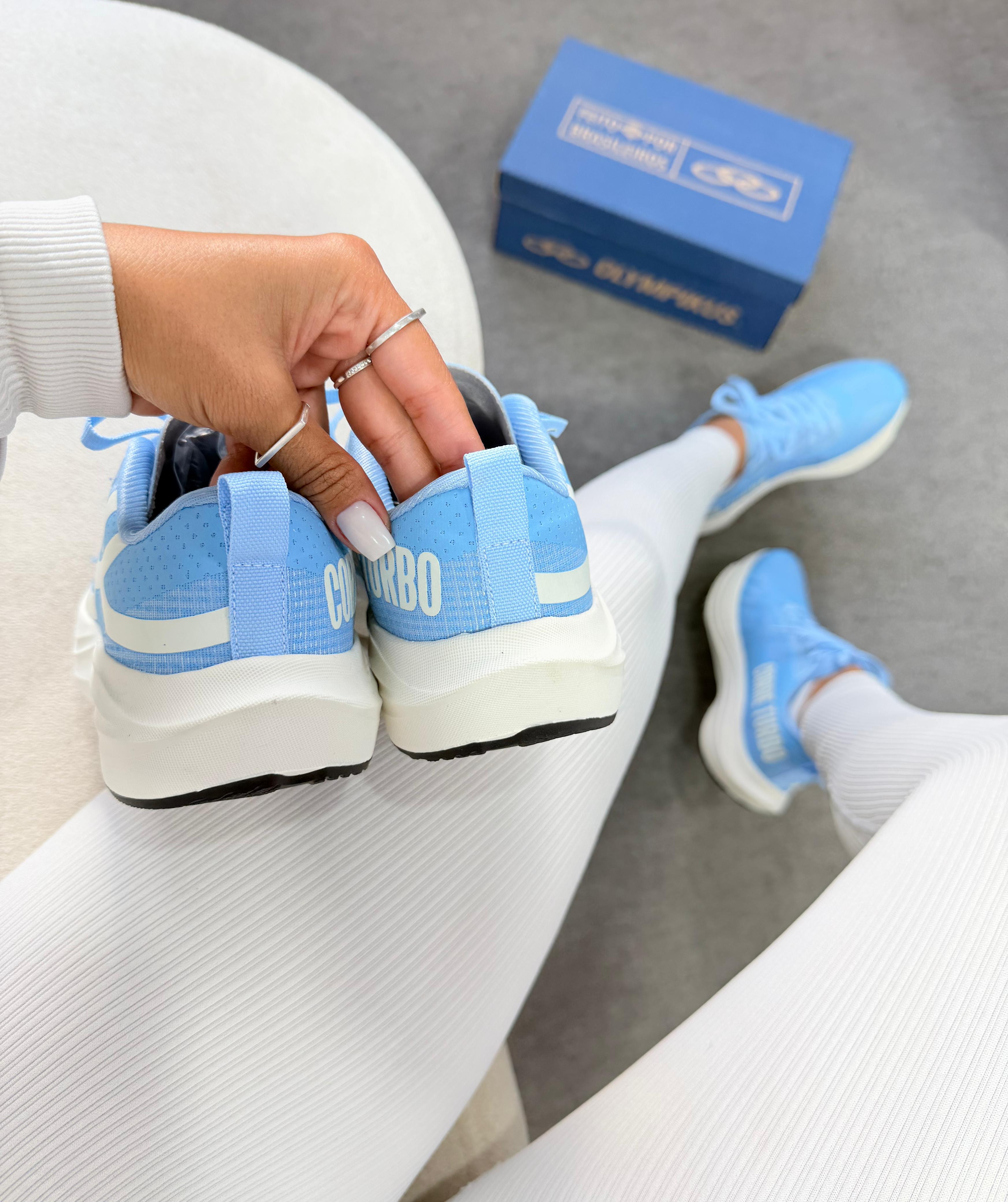 Olympikus Corre Turbo Azul Branco