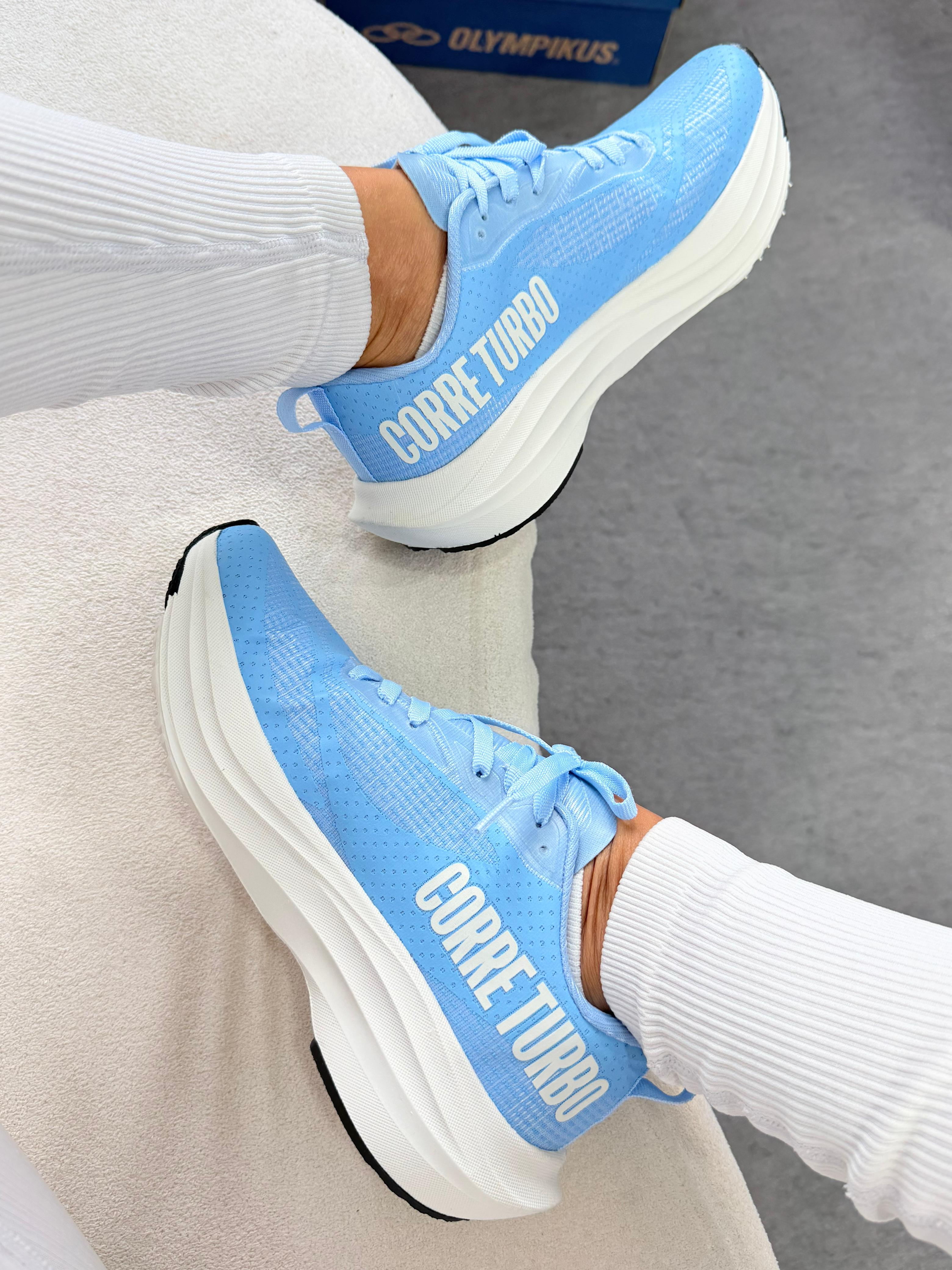Olympikus Corre Turbo Azul Branco