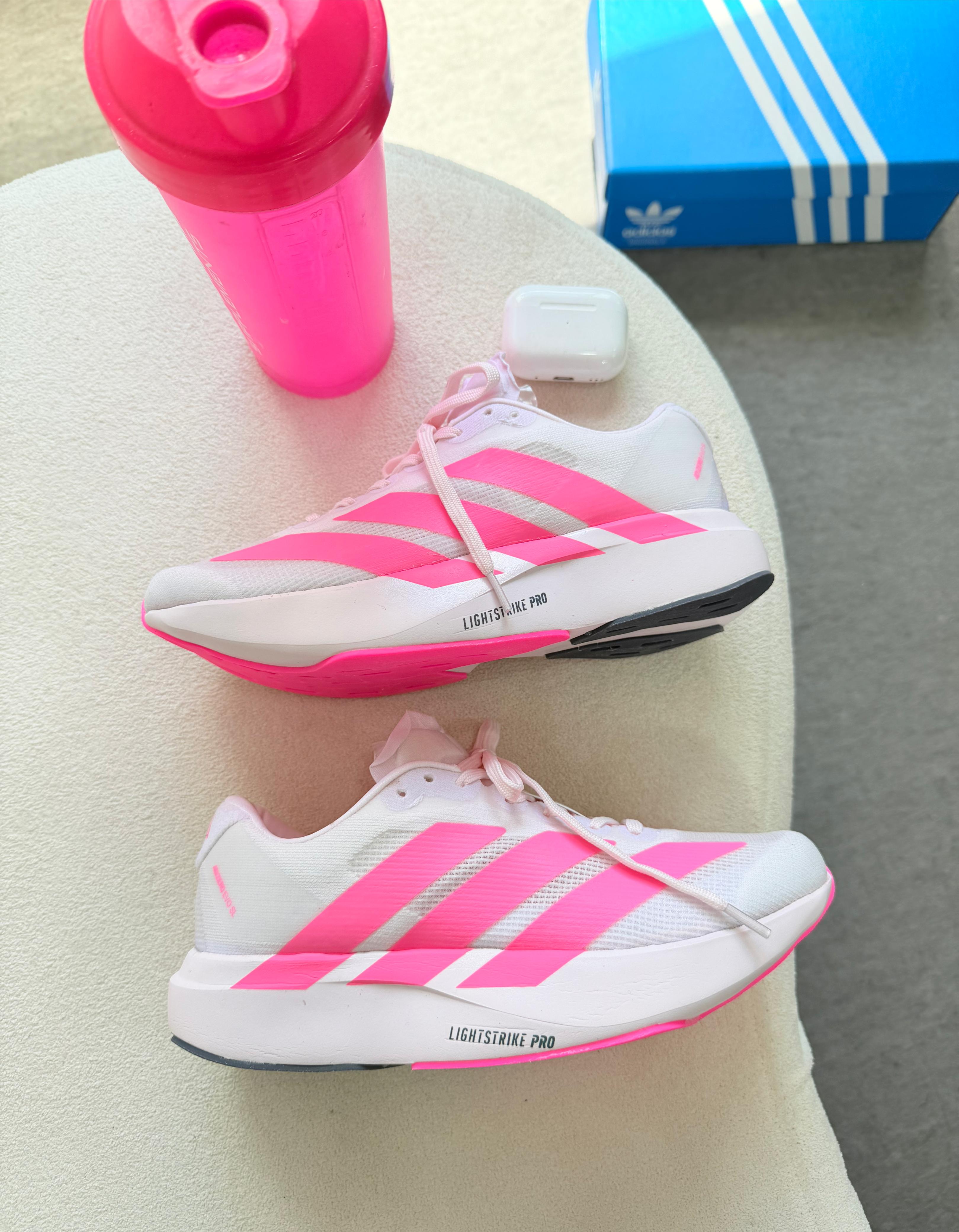 Adidas Adizero Evo SL Branco Rosa
