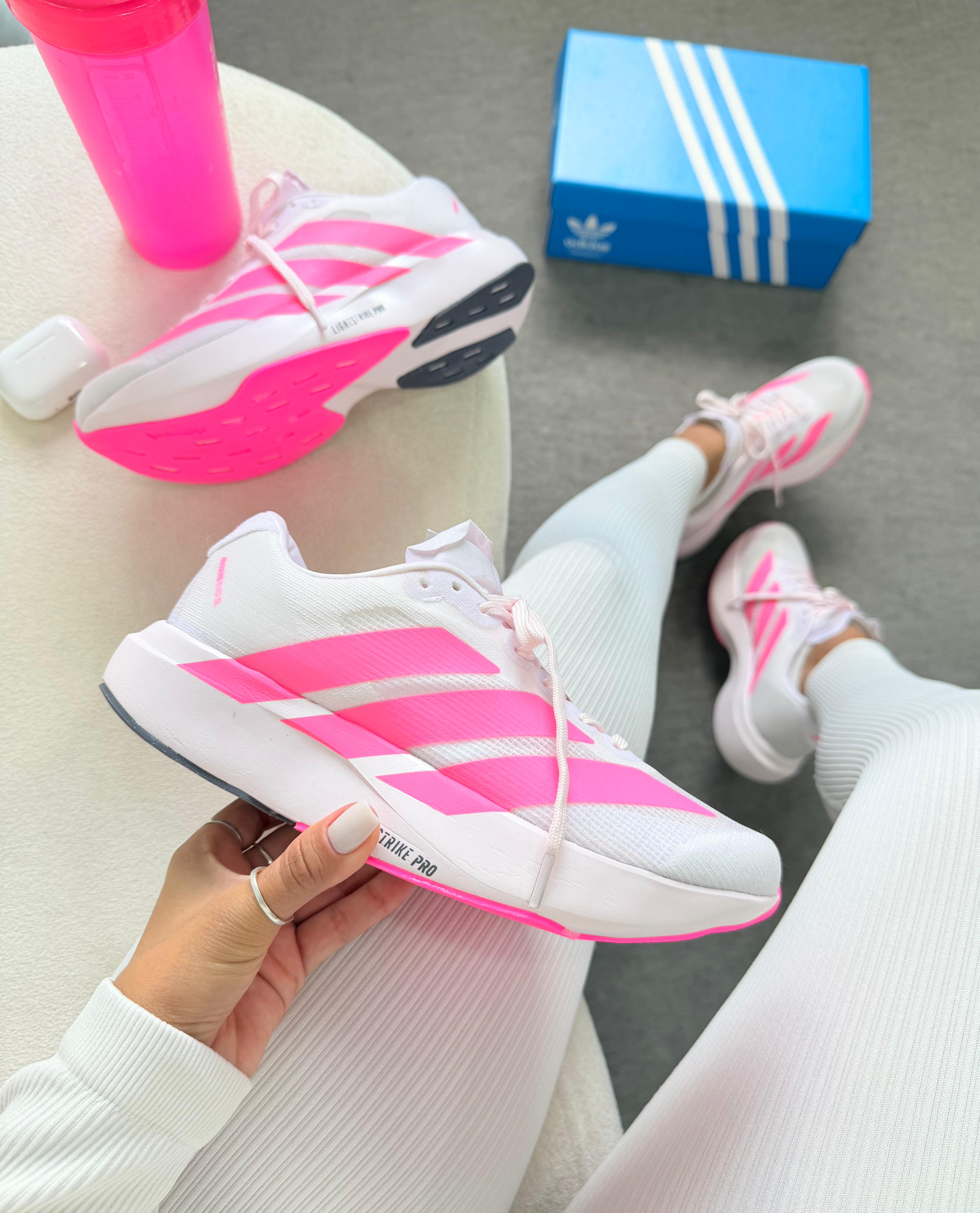 Adidas Adizero Evo SL Branco Rosa