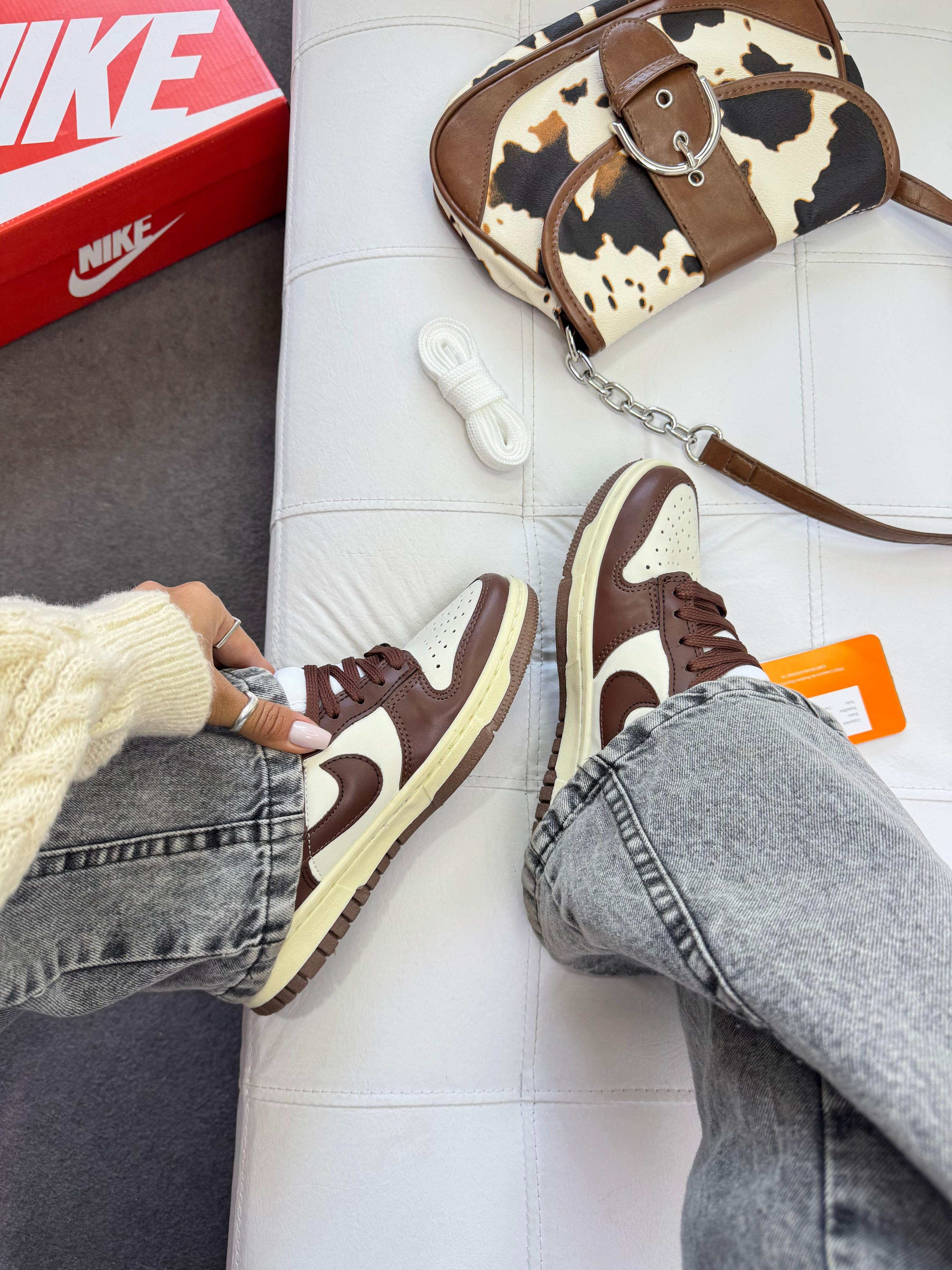 Nike SB Dunk Low Chocolate Off White