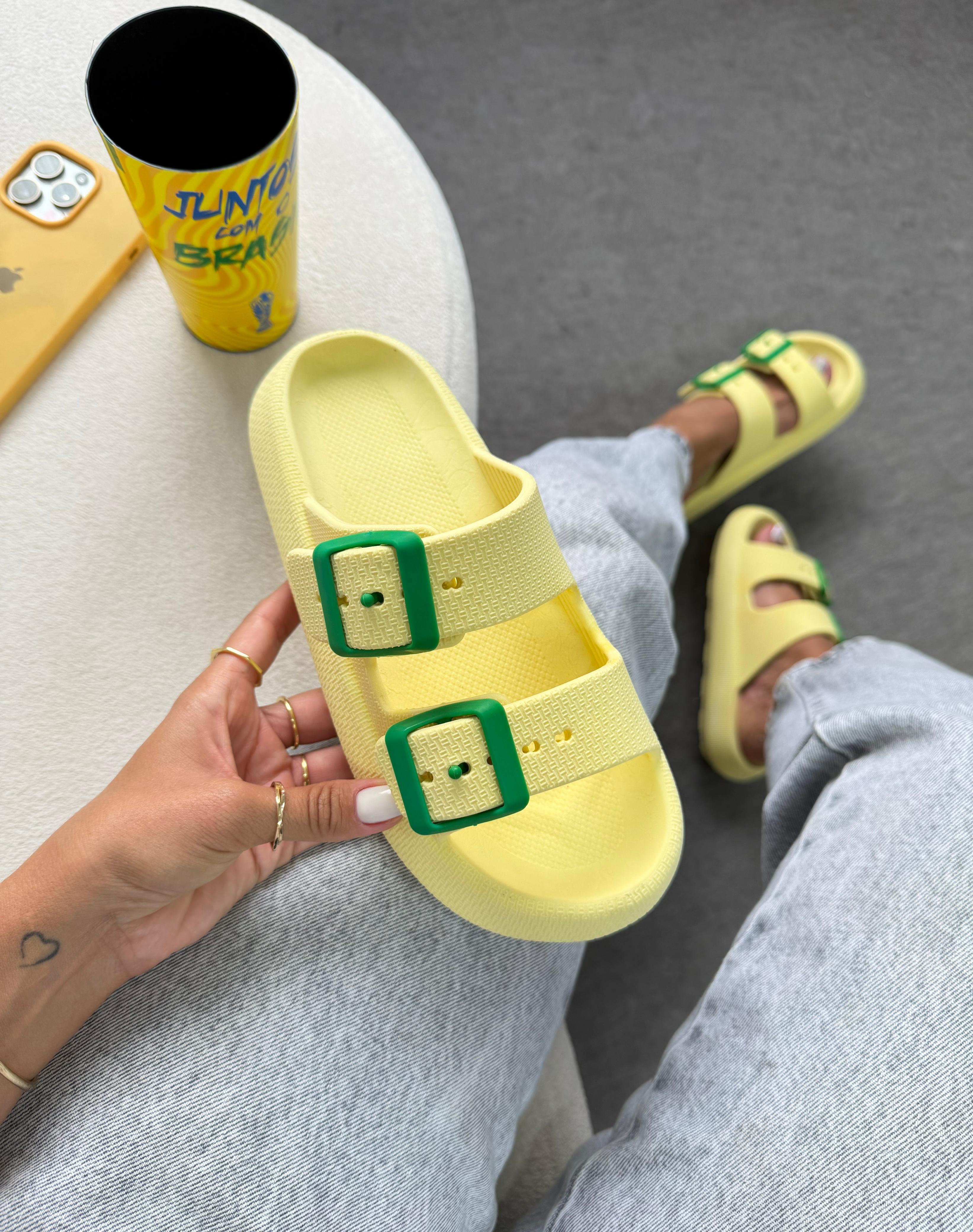 Birken Brasil Core Amarelo Verde